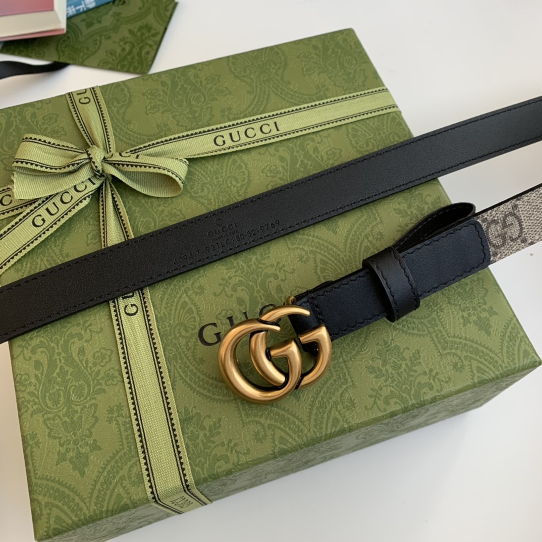 Gucci Female Basic Belt Cow Leather S-m-l