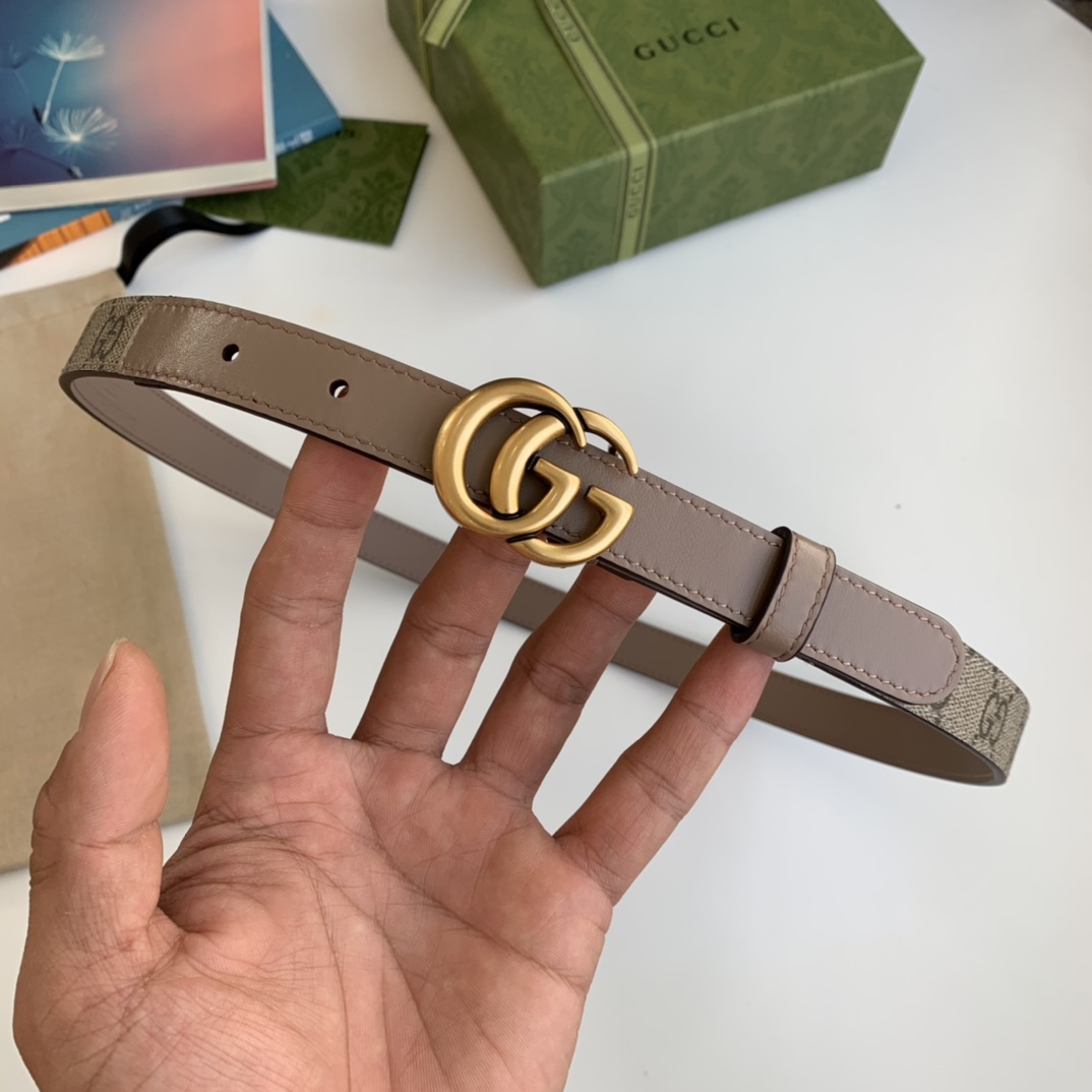 Gucci Female Basic Belt Cow Leather S-m