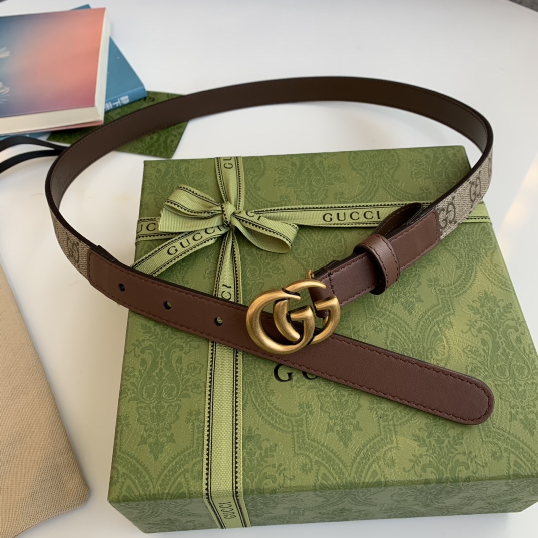 Gucci Female Basic Belt Cow Leather S-m
