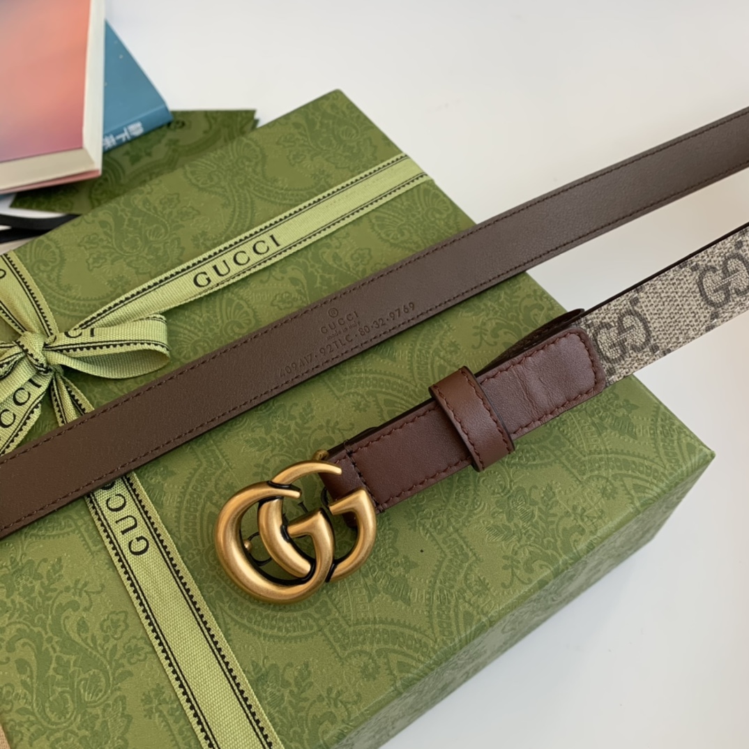 Gucci Female Basic Belt Cow Leather S-m