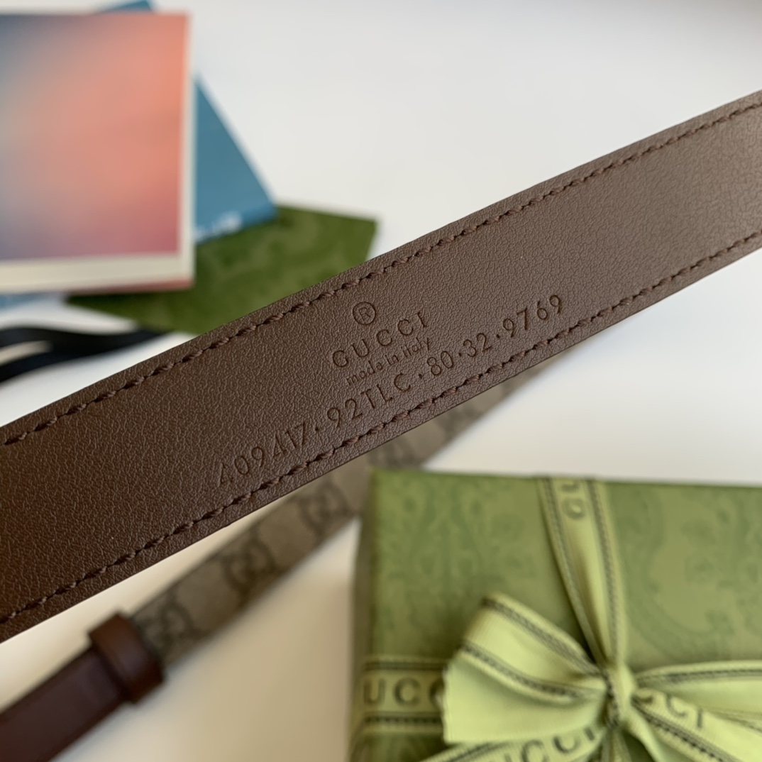 Gucci Female Basic Belt Cow Leather S-m