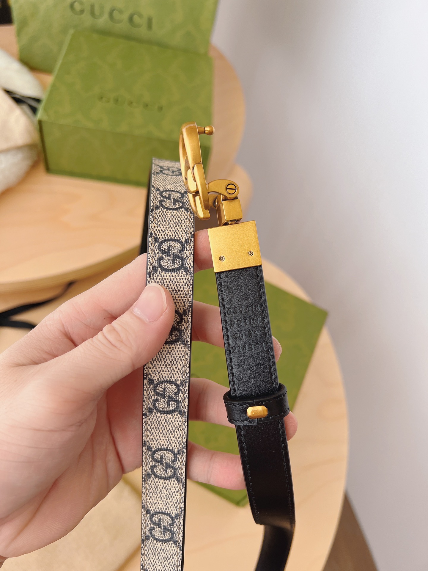 Gucci Female Basic Belt Cow Leather