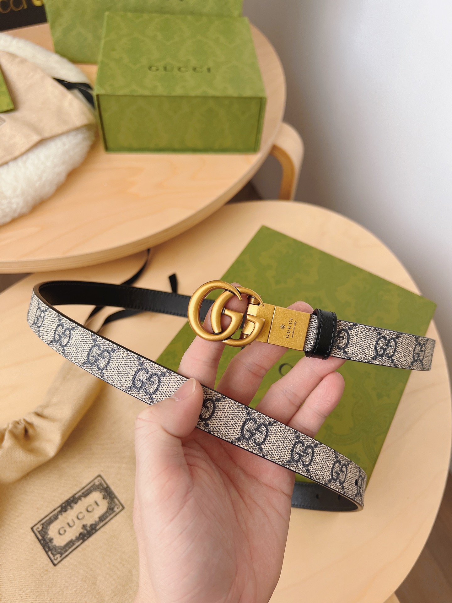 Gucci Female Basic Belt Cow Leather