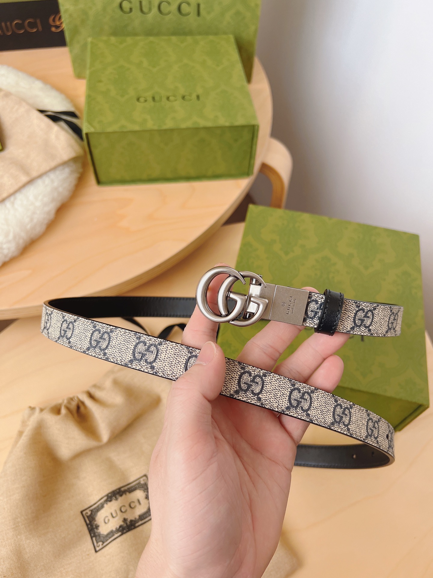 Gucci Female Basic Belt Cow Leather