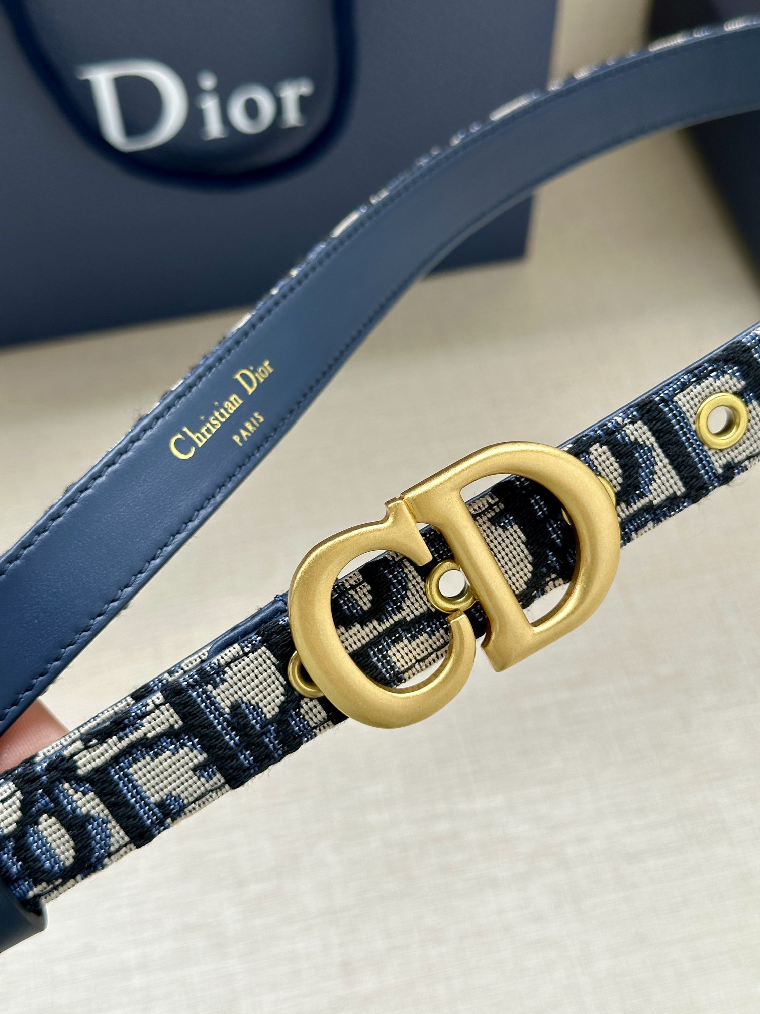 Dior Female Basic Belt Gold S-m-l