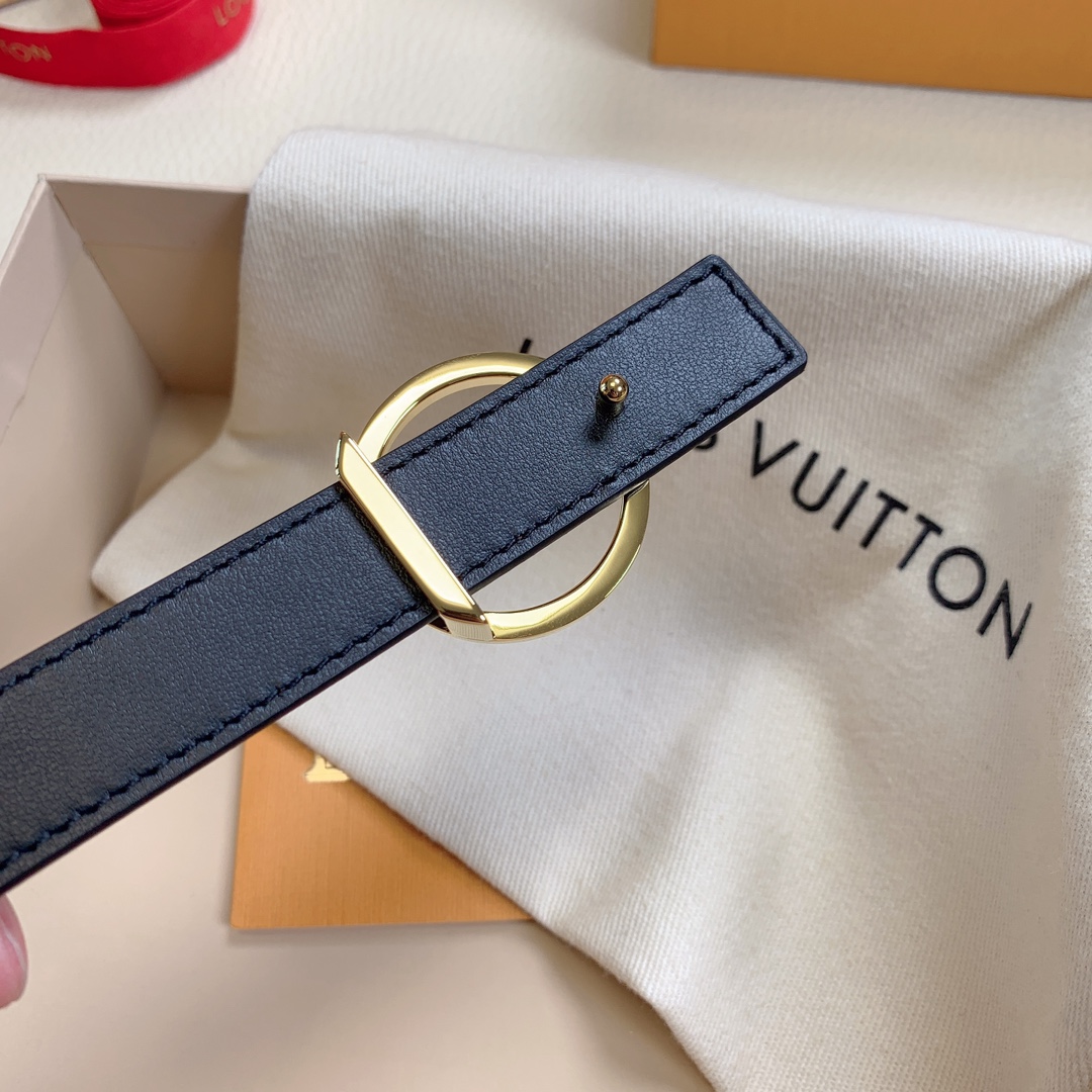 Louis Vuitton Female Basic Belt Cow Leather M