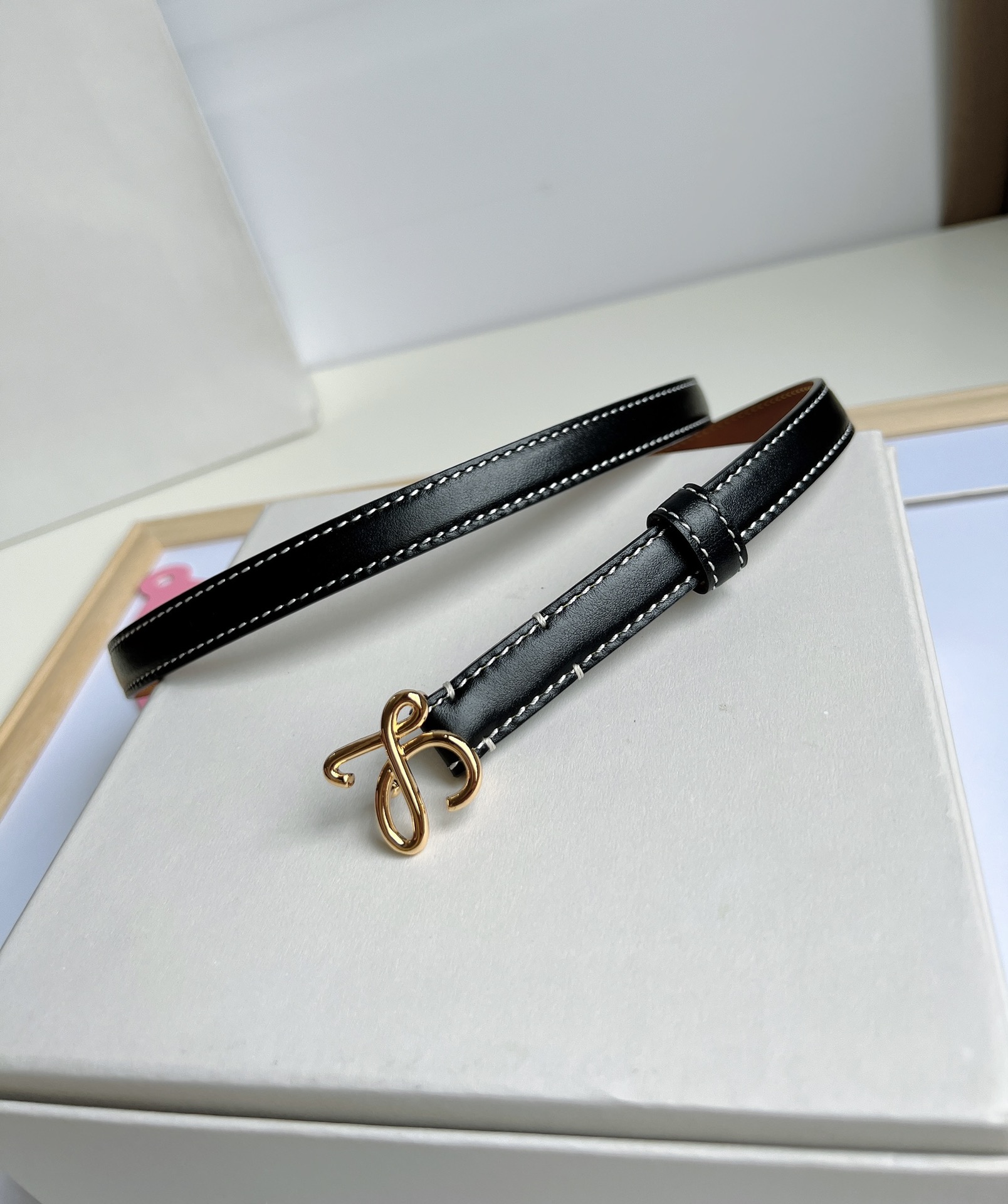 Loewe Female Basic Belt Cow Leather M-l