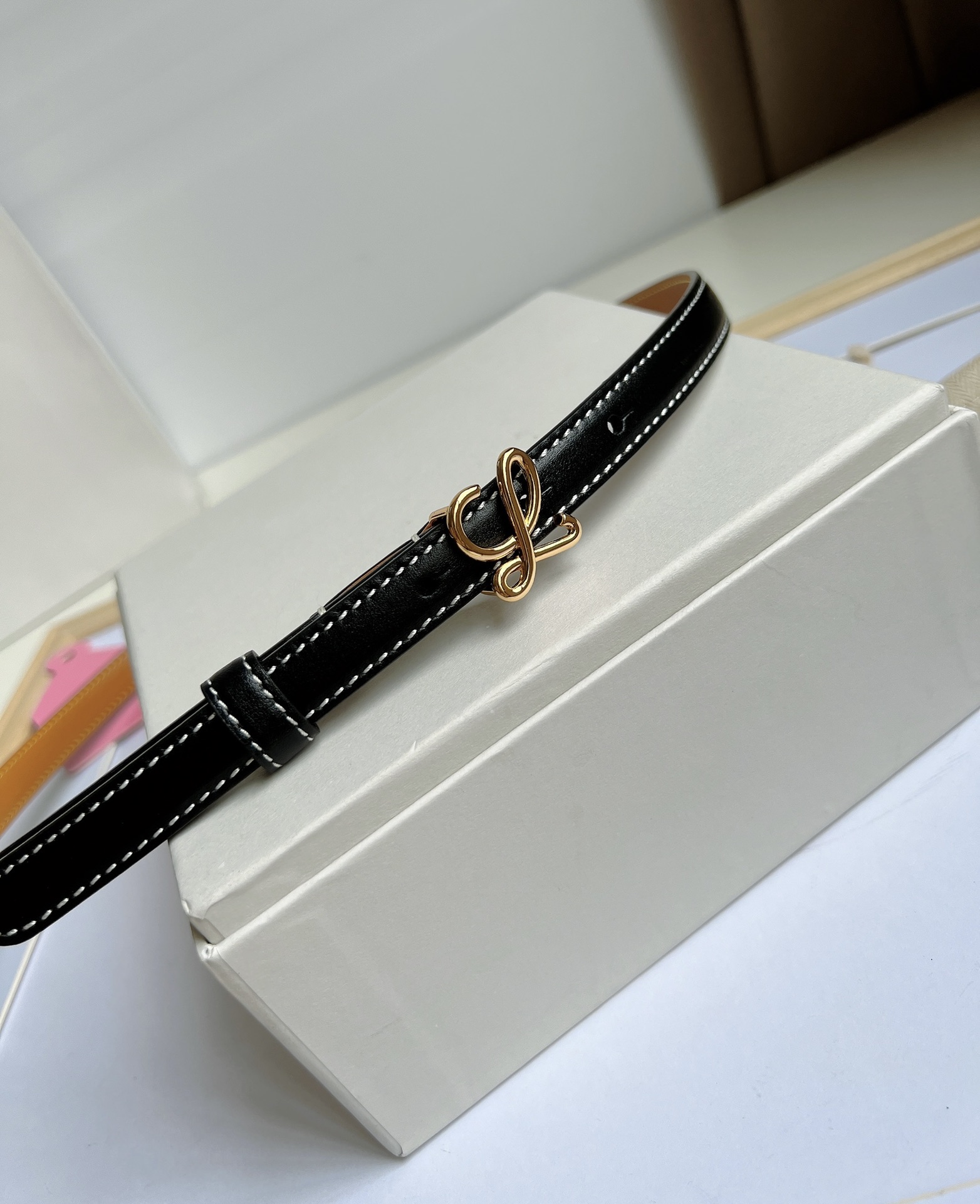 Loewe Female Basic Belt Cow Leather M-l