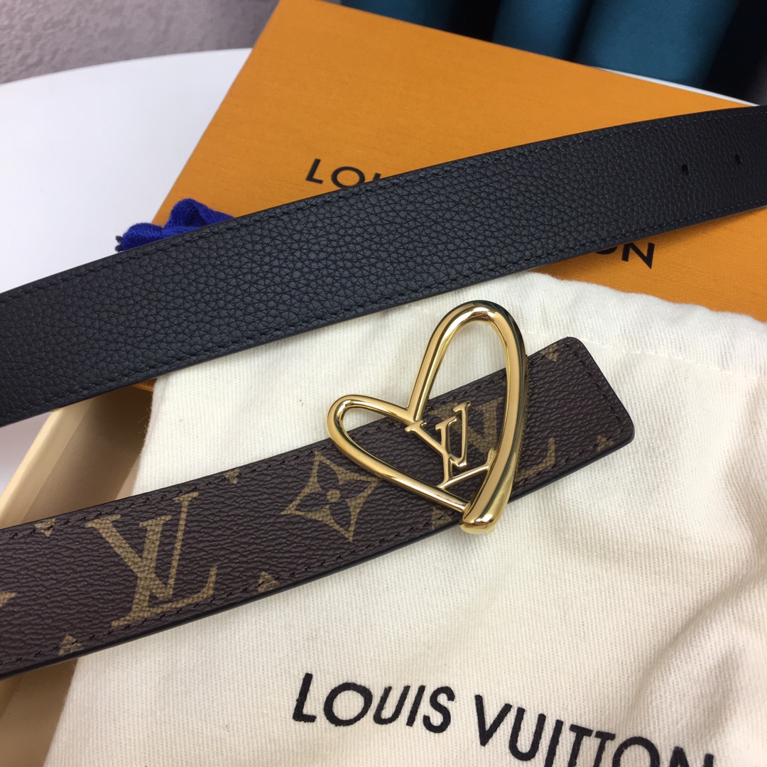 Louis Vuitton Female Basic Belt Cow Leather M