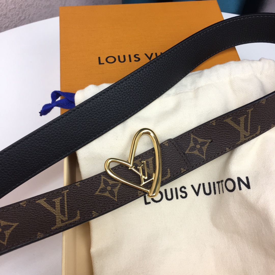 Louis Vuitton Female Basic Belt Cow Leather M