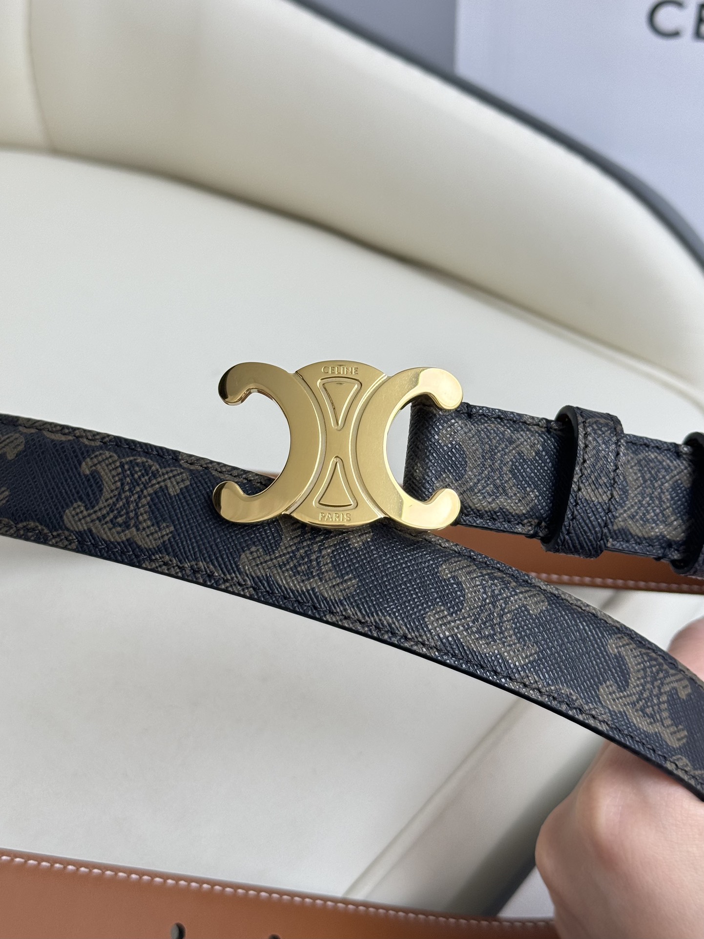 Female Basic Belt Cow Leather M-l