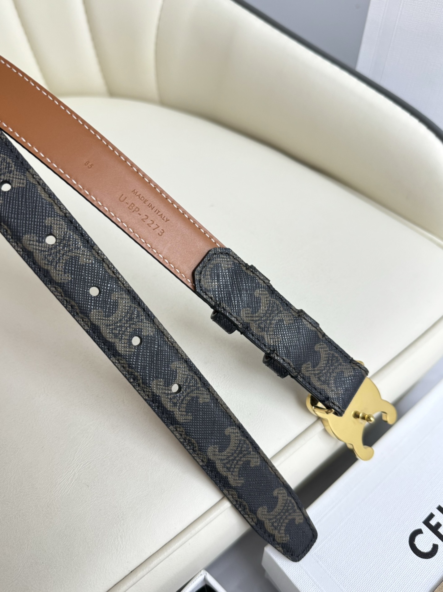 Female Basic Belt Cow Leather M-l
