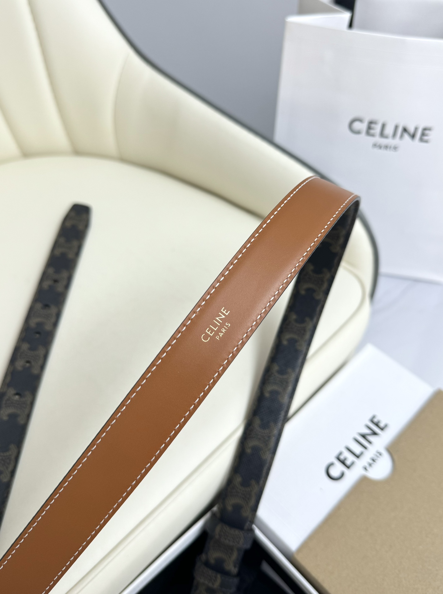 Female Basic Belt Cow Leather M-l
