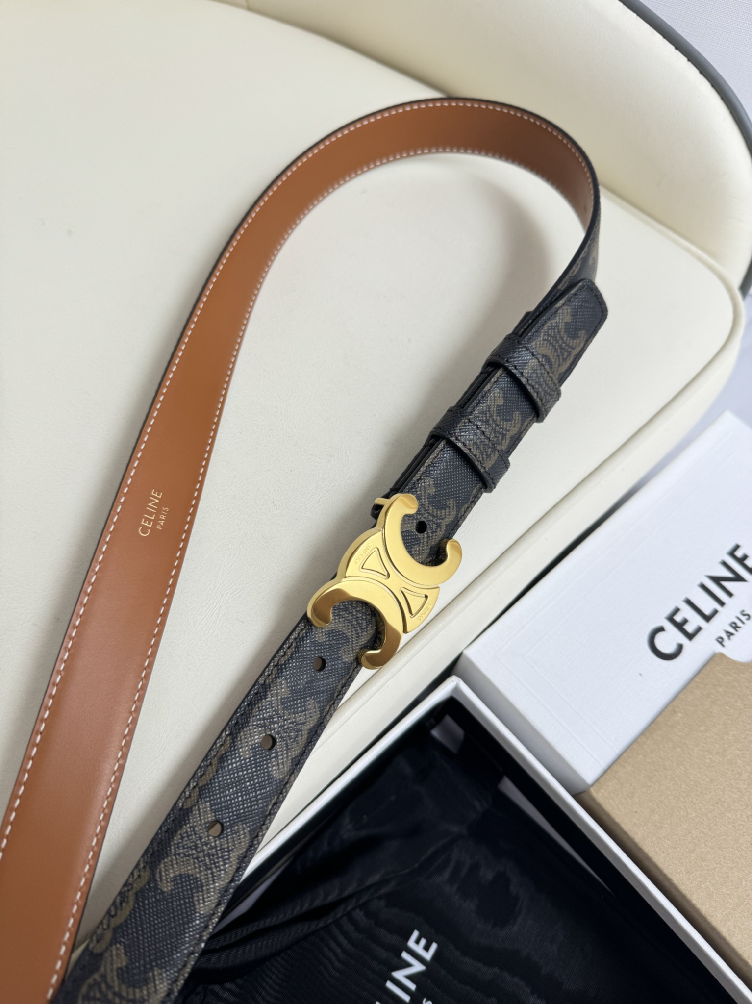Female Basic Belt Cow Leather M-l