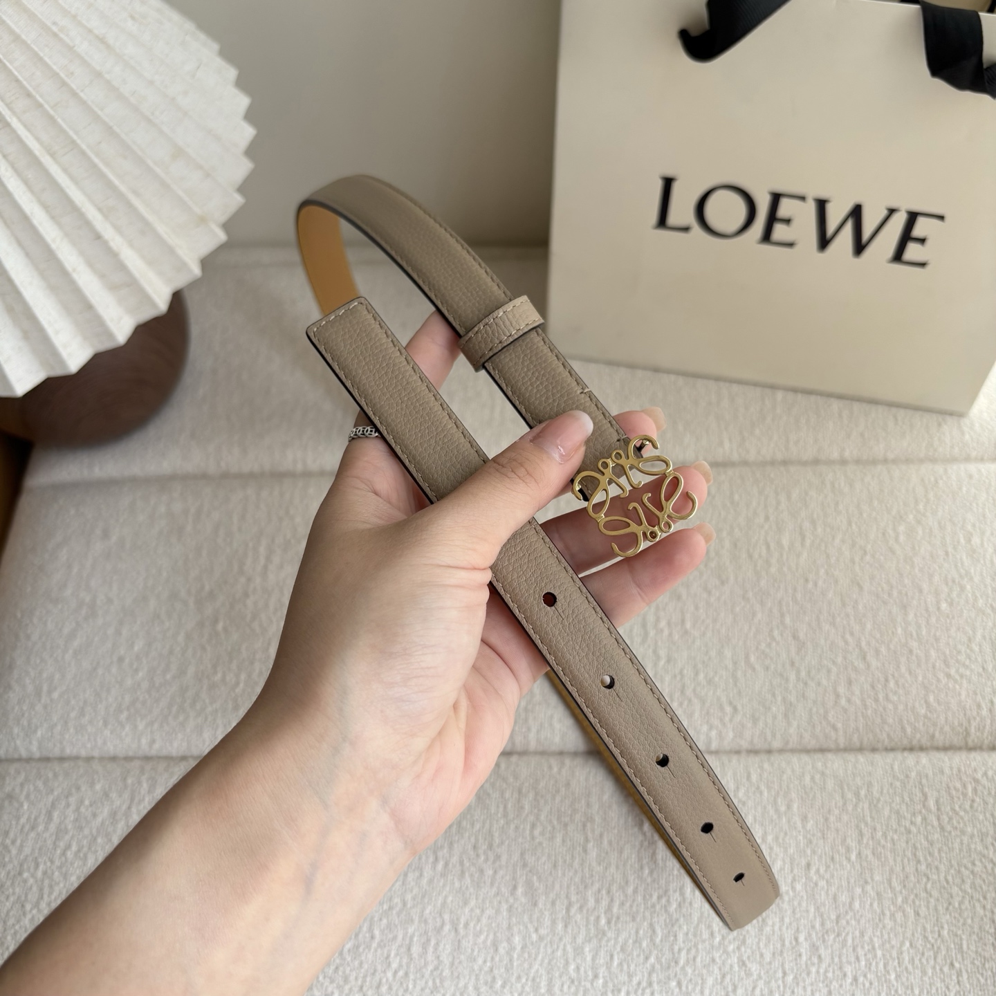 Female Leather Belt Cow Leather M-l
