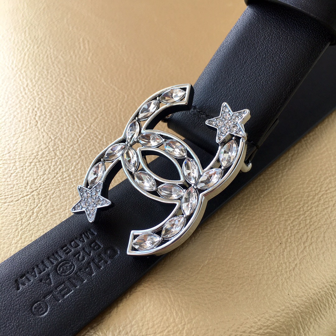 Chanel Female Leather Belt Cow Leather 0mm