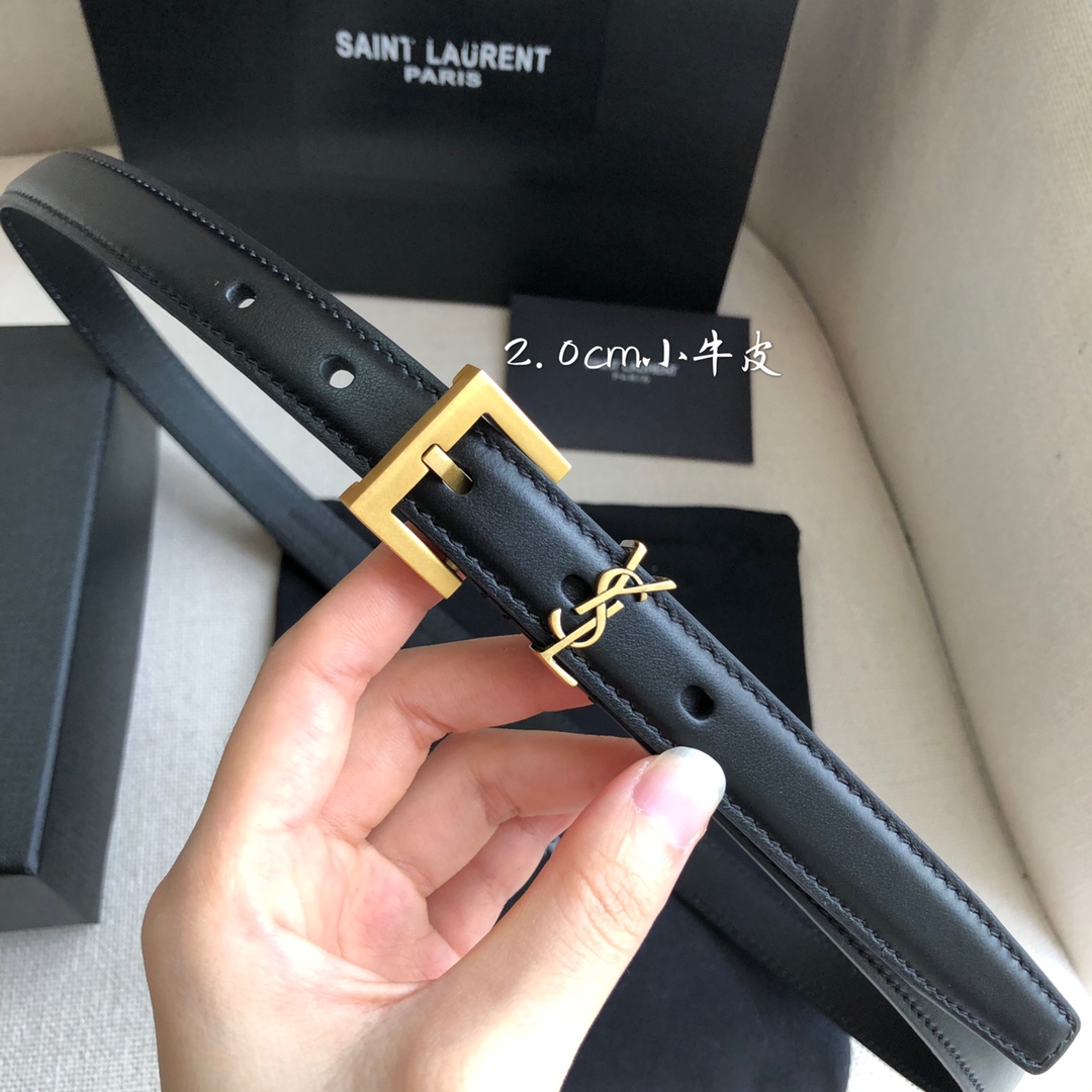 Female Basic Belt Cow Leather S-m-l