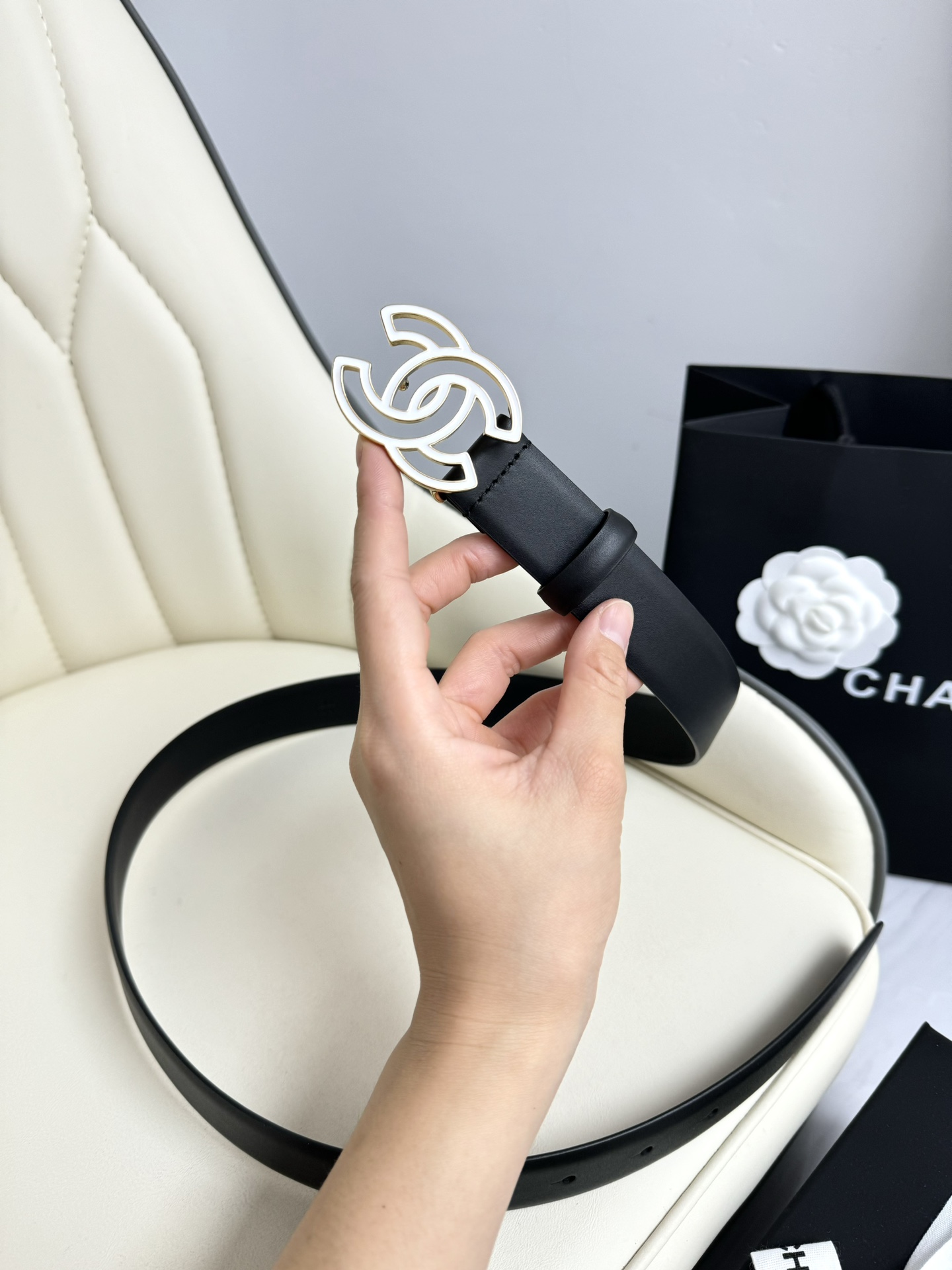 Chanel Female Basic Belt M