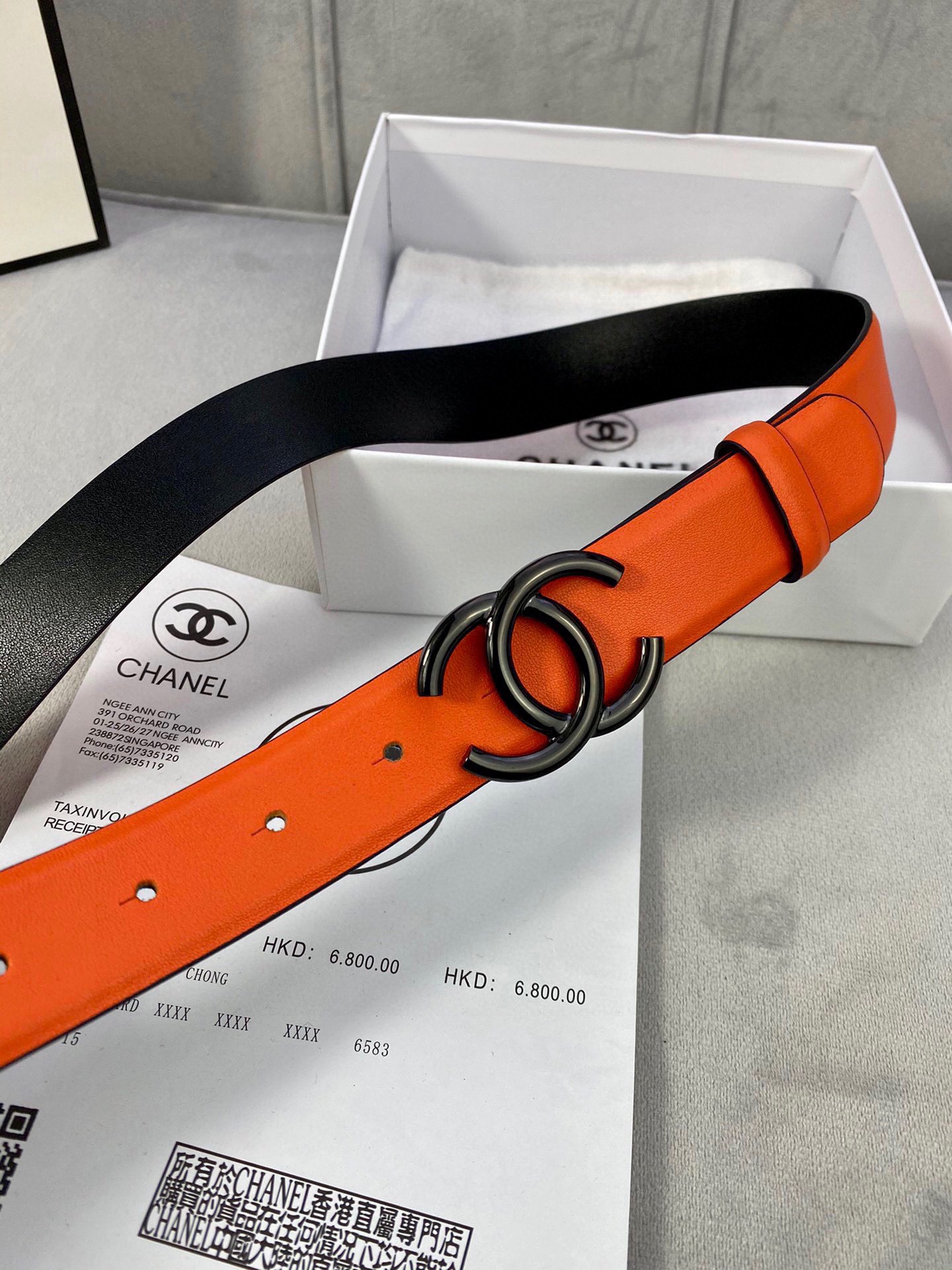 Chanel Female Basic Belt M-l