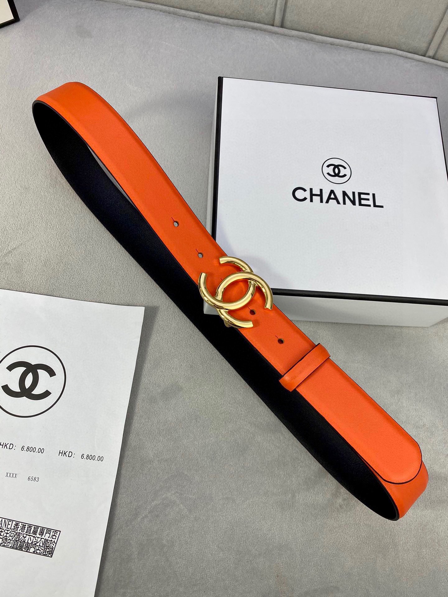 Chanel Female Basic Belt M-l