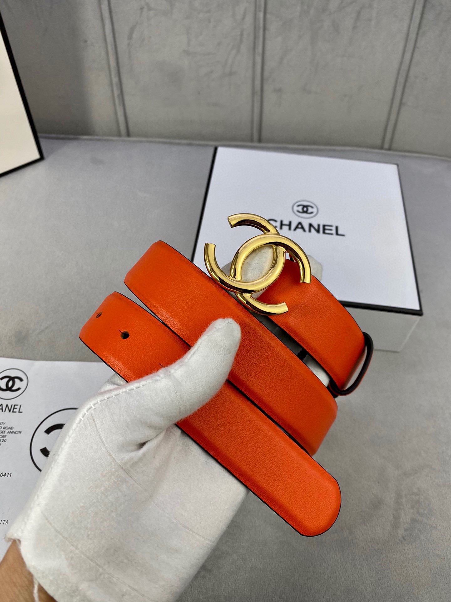 Chanel Female Basic Belt M-l