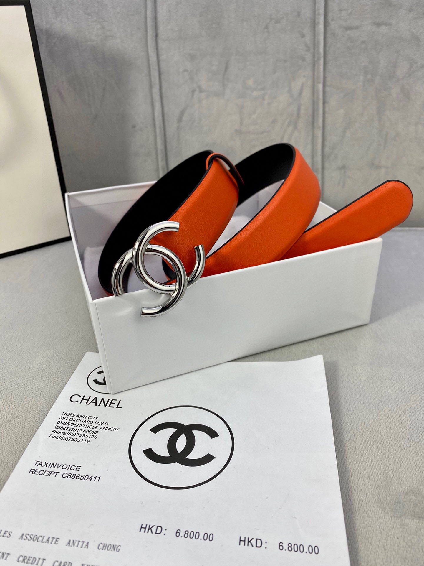 Chanel Female Basic Belt M-l