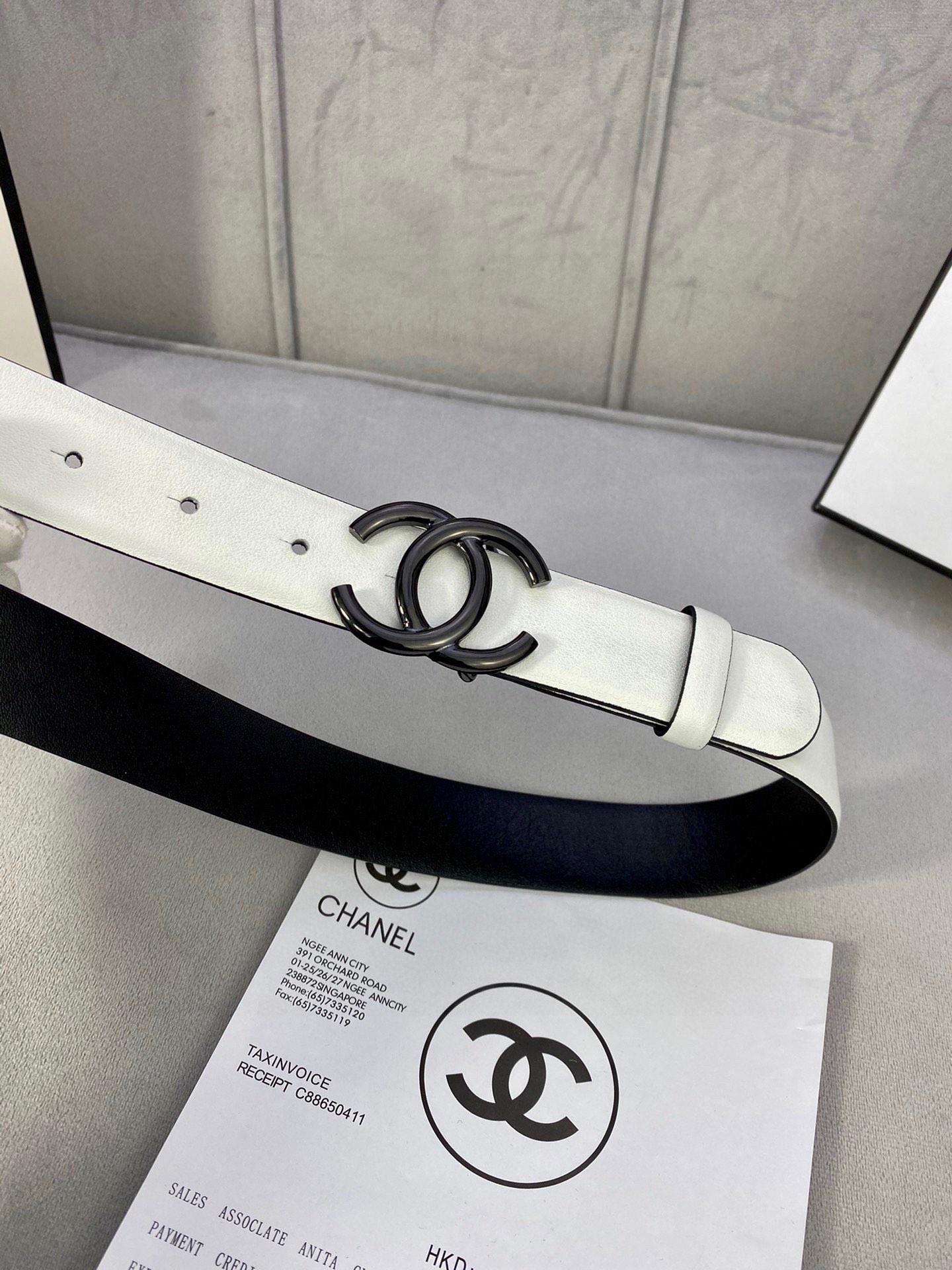 Chanel Female Basic Belt M-l