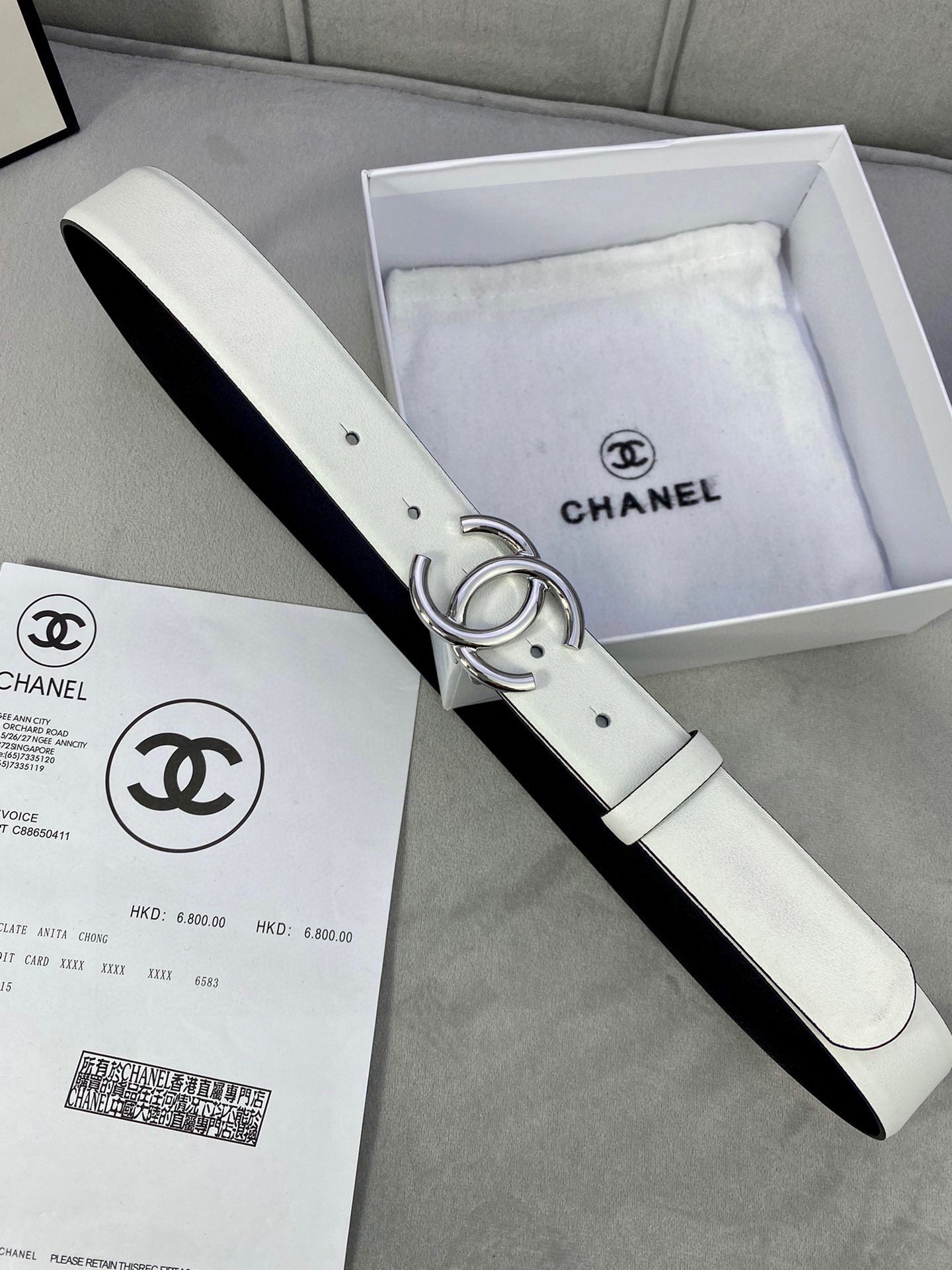 Chanel Female Basic Belt M-l