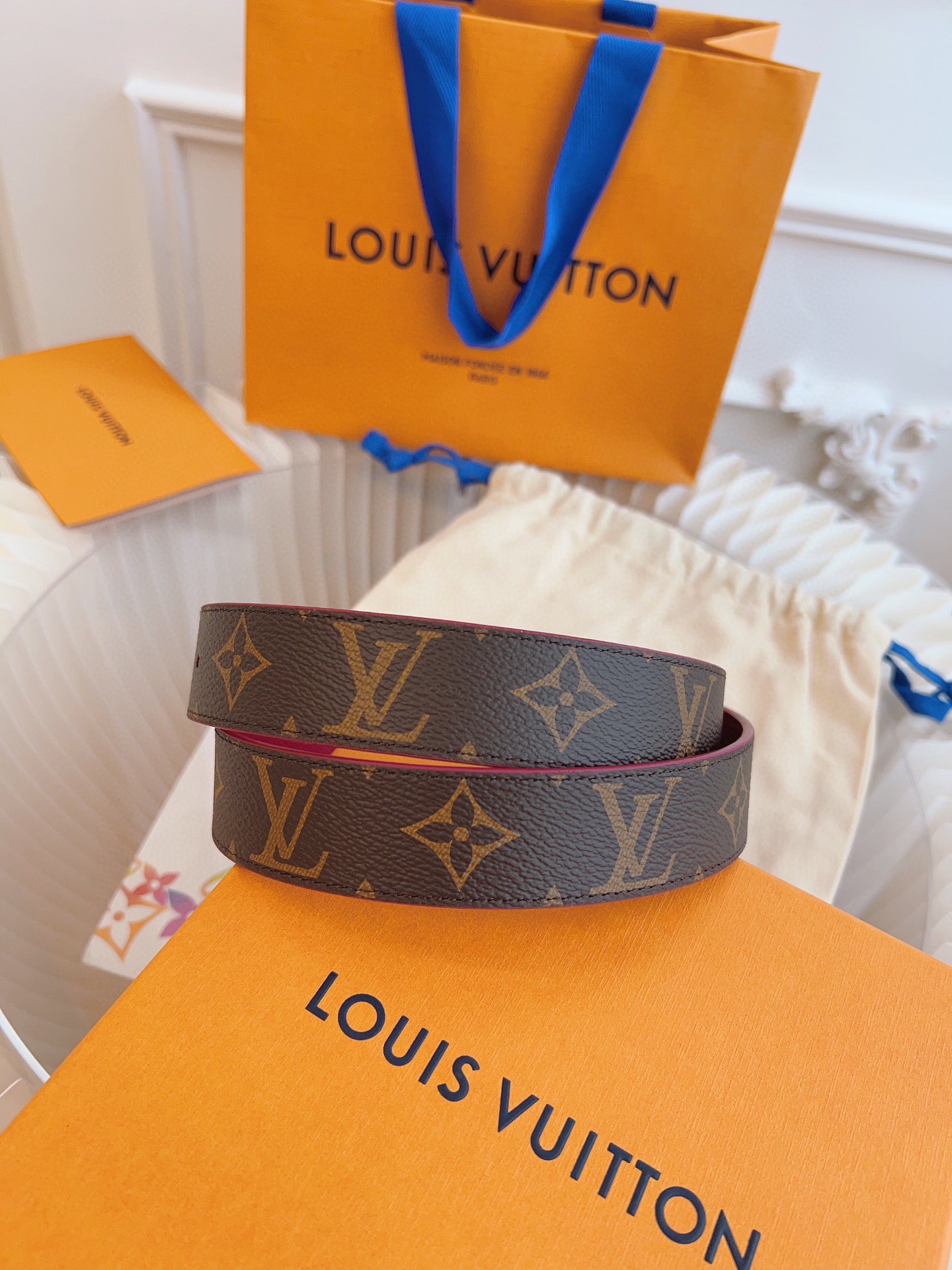 Louis Vuitton Female Basic Belt M-l