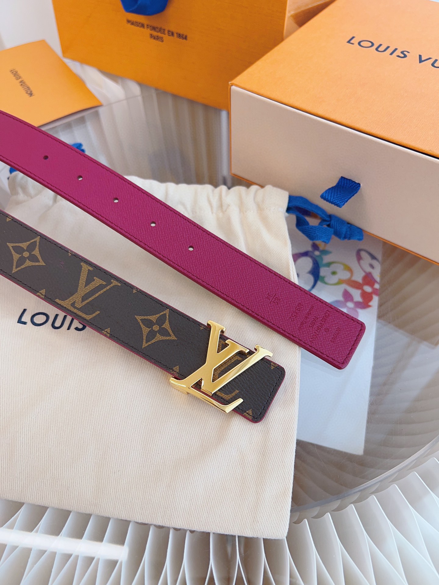 Louis Vuitton Female Basic Belt M-l