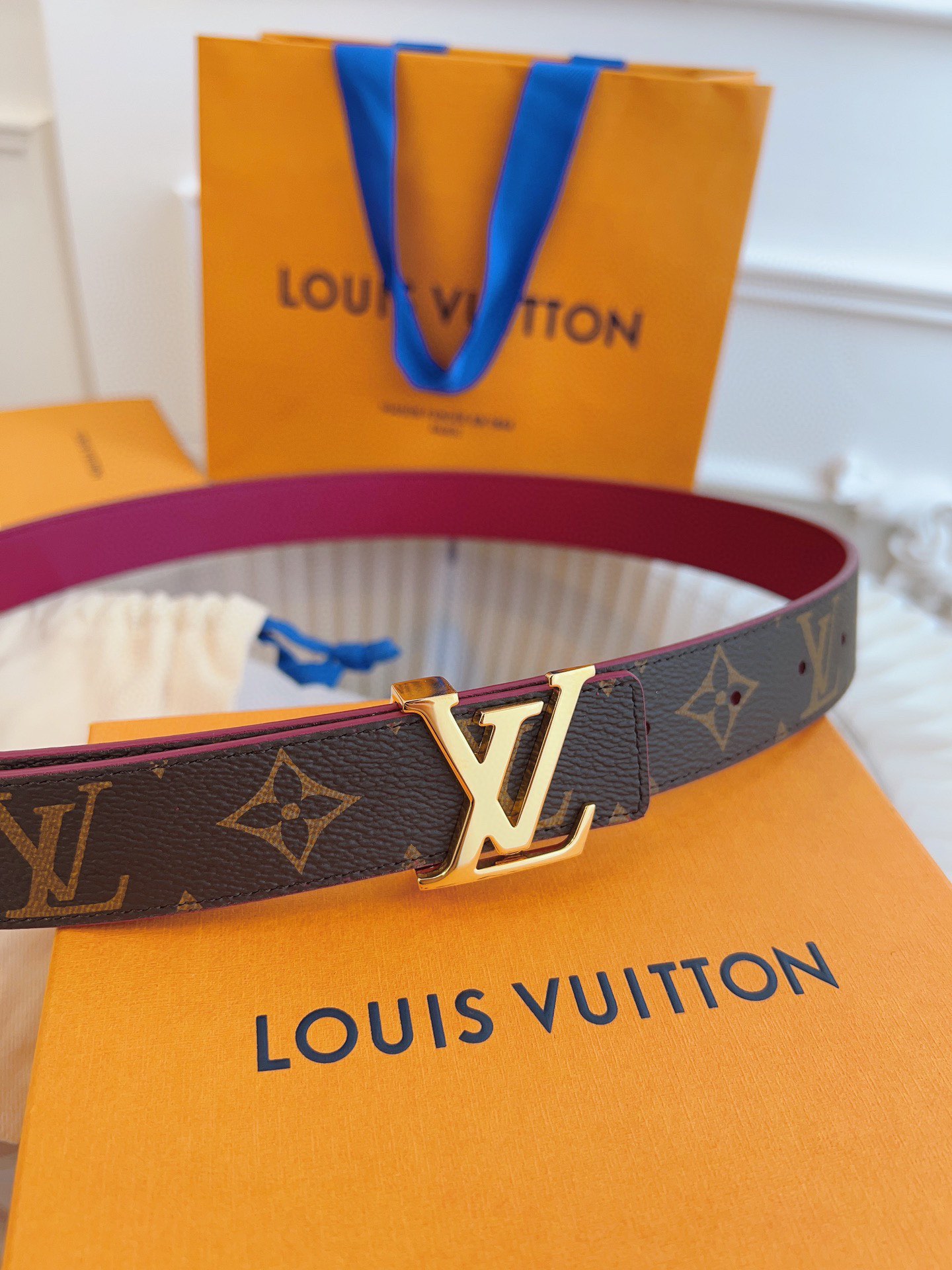Louis Vuitton Female Basic Belt M-l