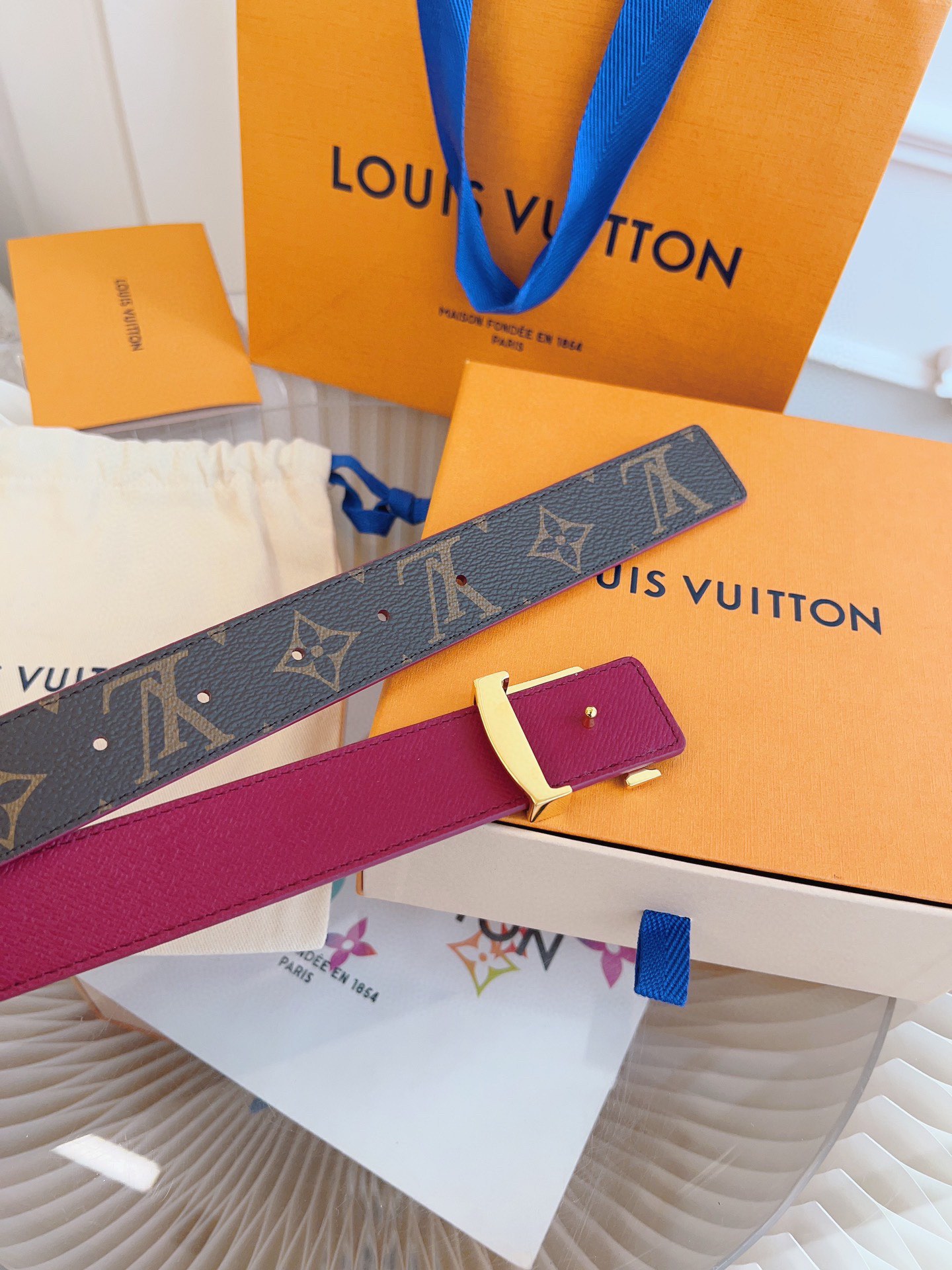 Louis Vuitton Female Basic Belt M-l