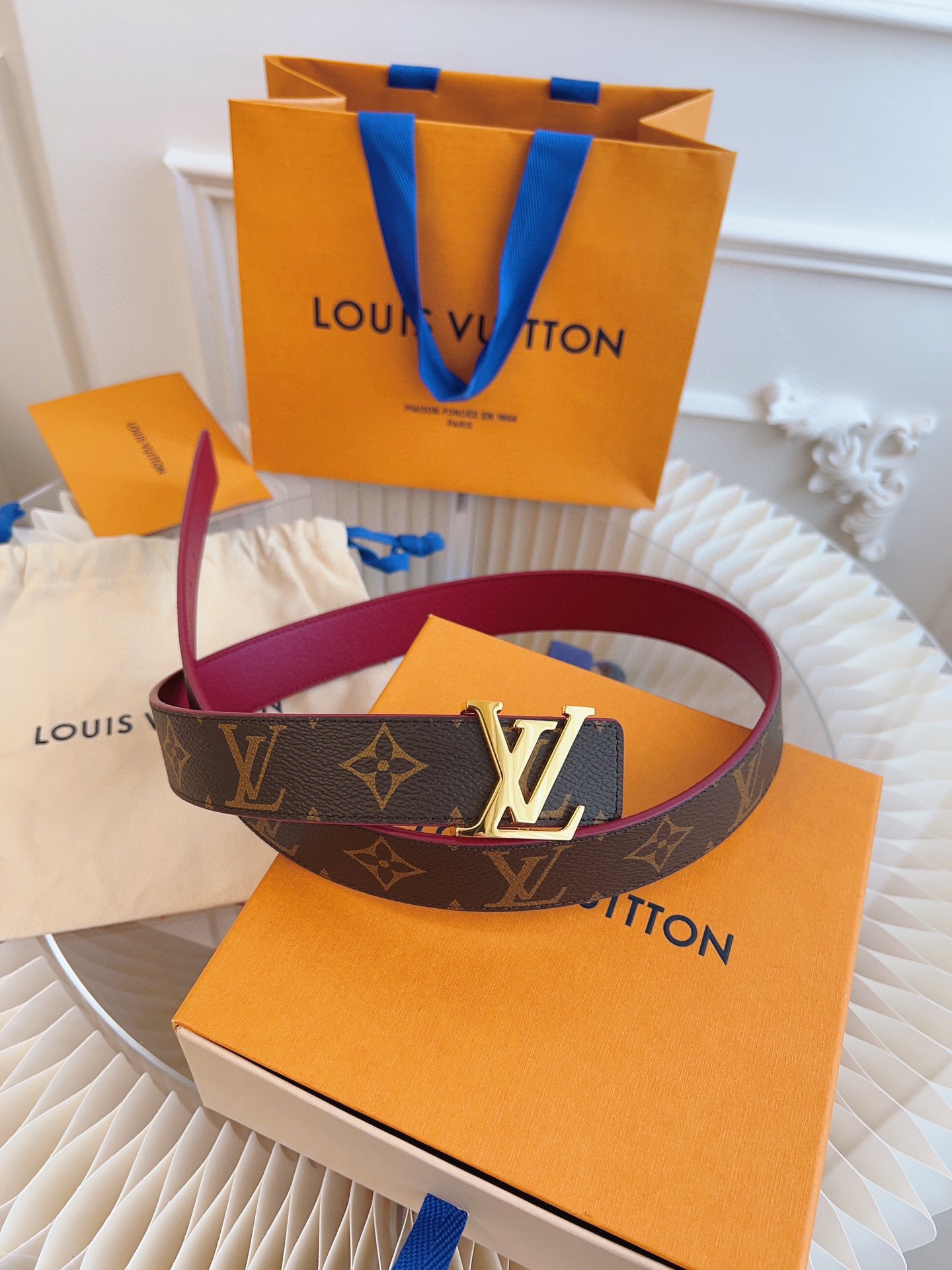 Louis Vuitton Female Basic Belt M-l