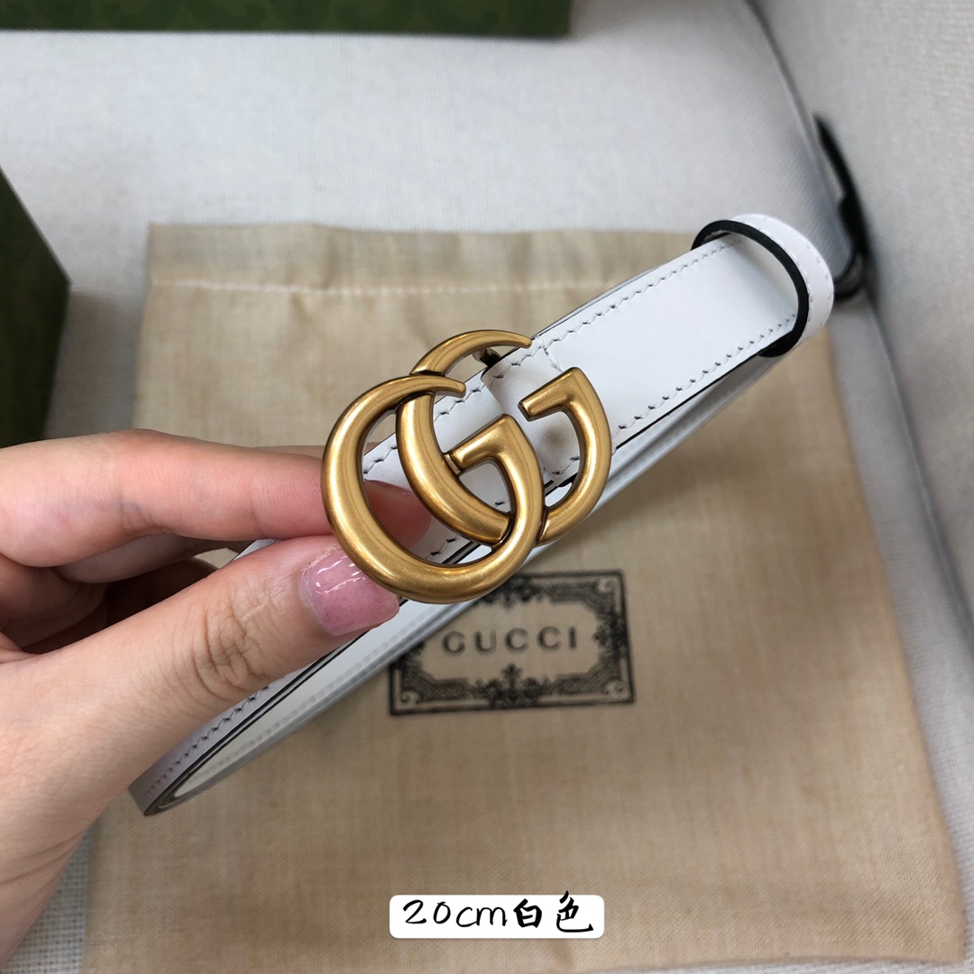 Gucci Female Basic Belt Cow Leather 20mm