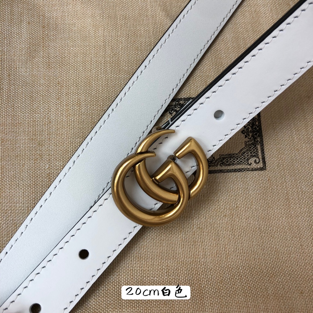 Gucci Female Basic Belt Cow Leather 20mm