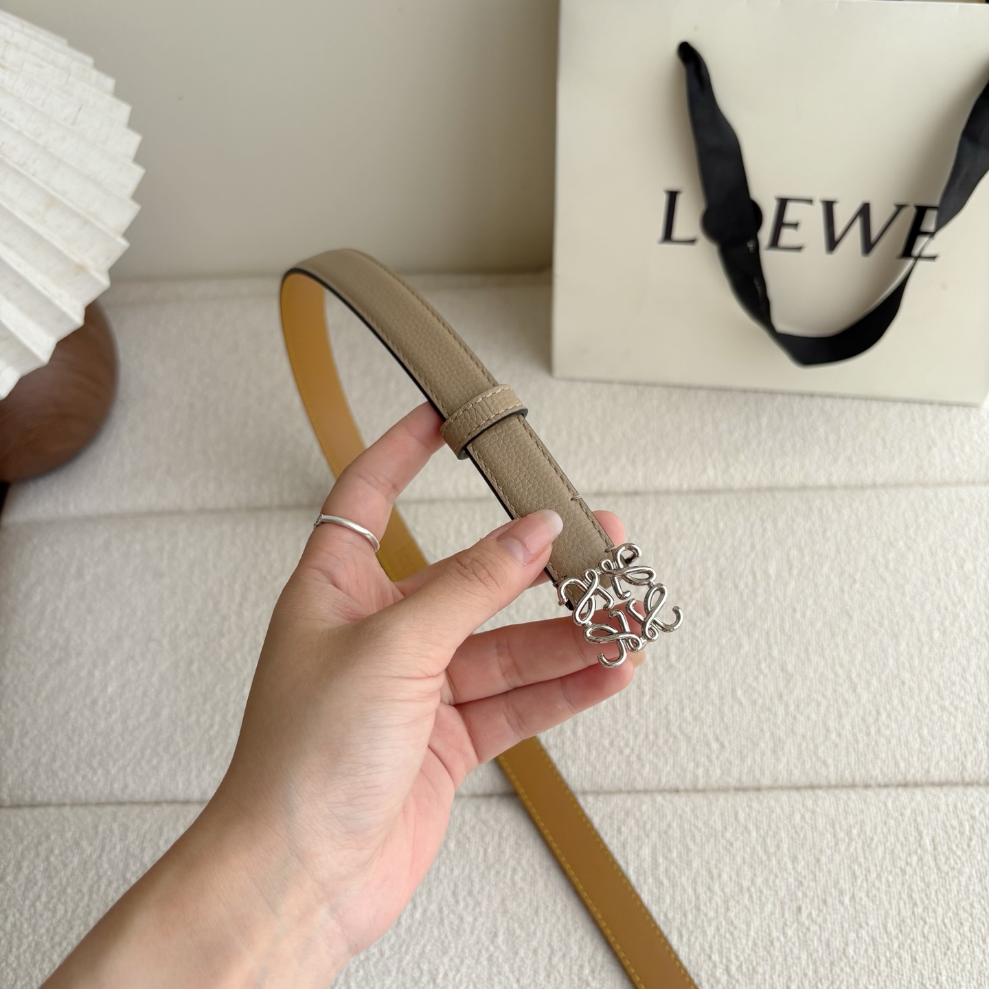 Female Leather Belt Cow Leather M-l