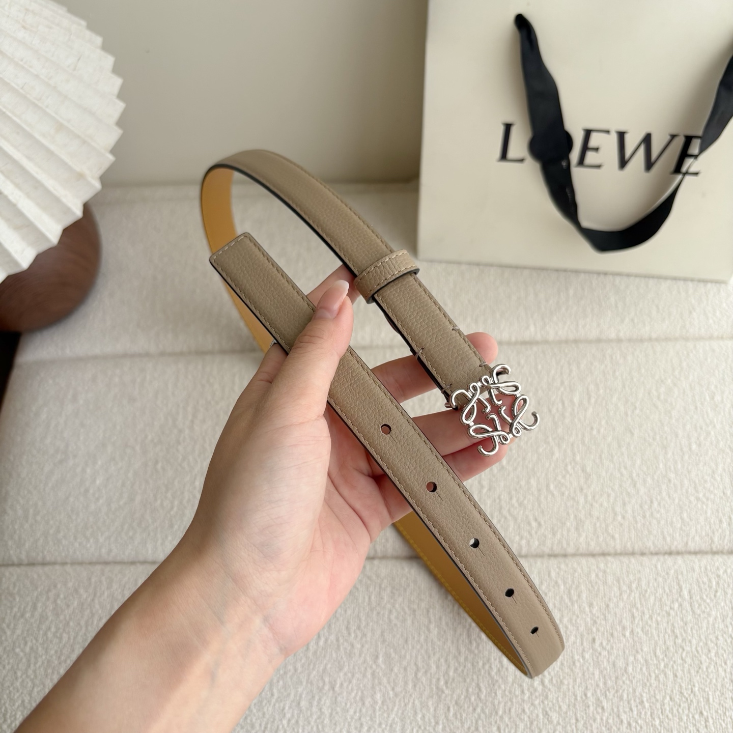 Female Leather Belt Cow Leather M-l