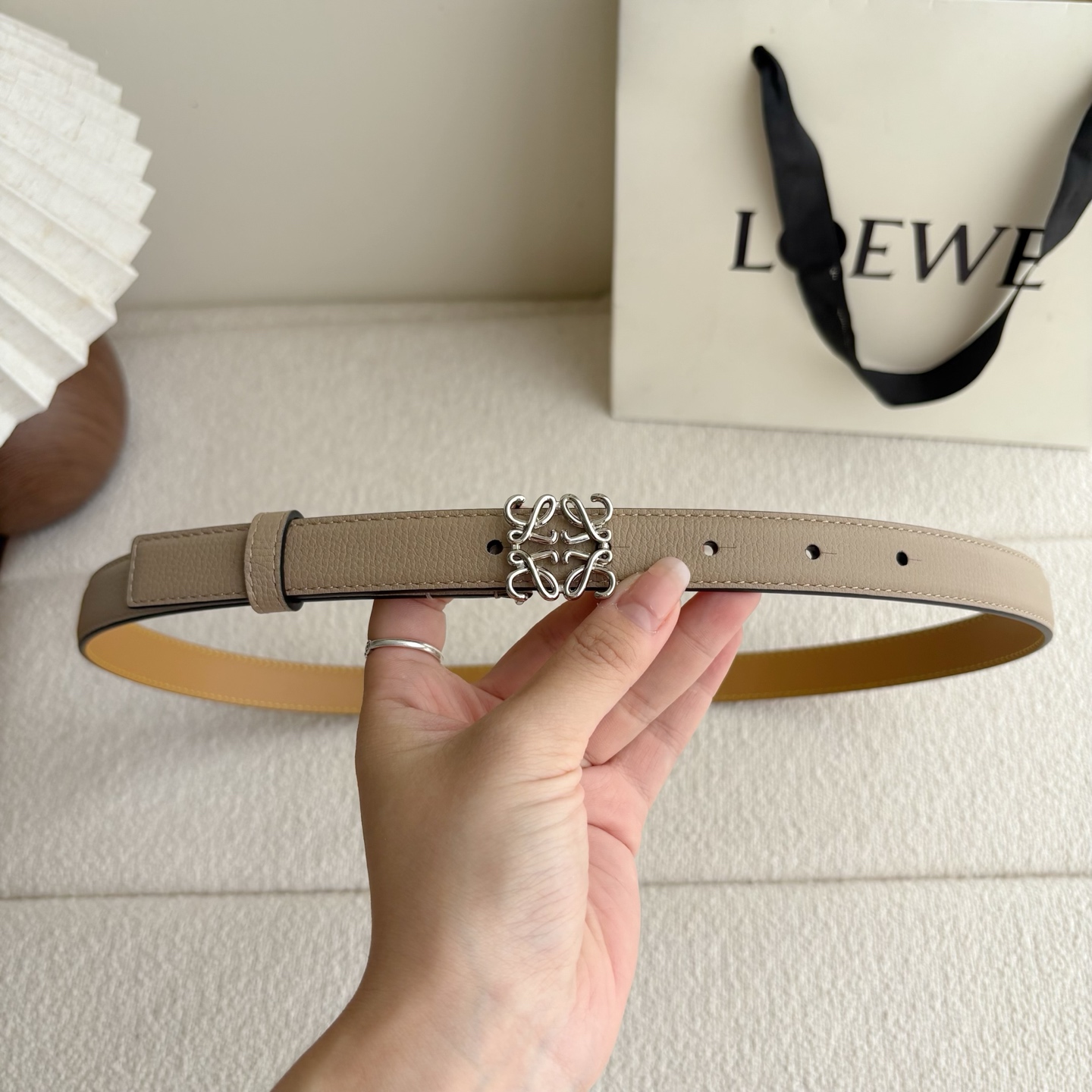 Female Leather Belt Cow Leather M-l