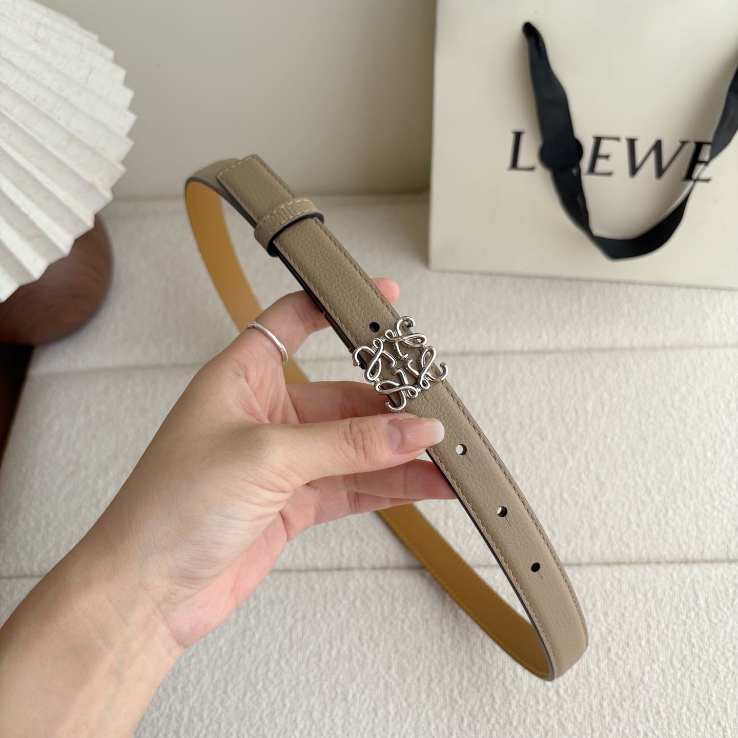 Female Leather Belt Cow Leather M-l