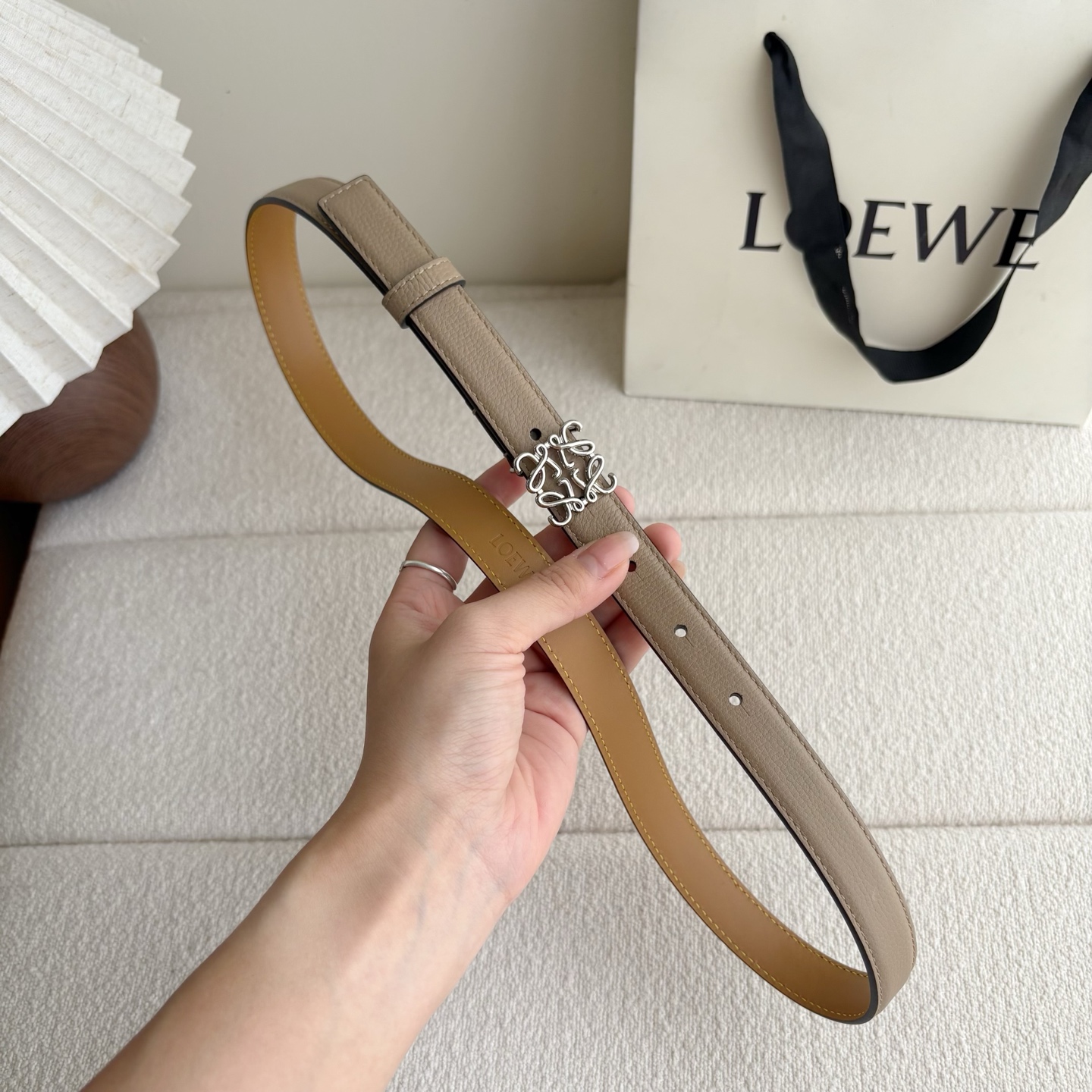 Female Leather Belt Cow Leather M-l