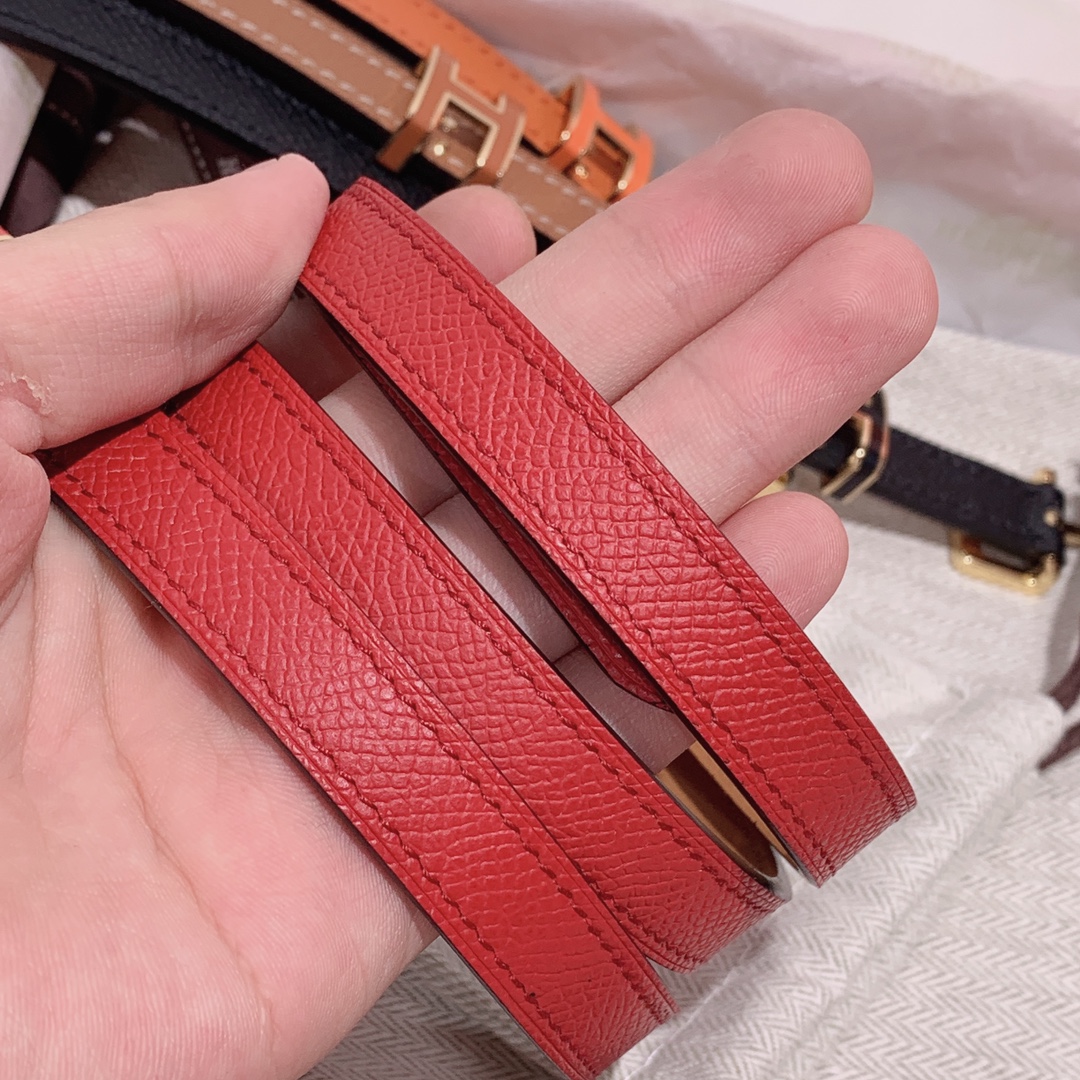 Hermès Female Leather Belt Cow Leather S-m