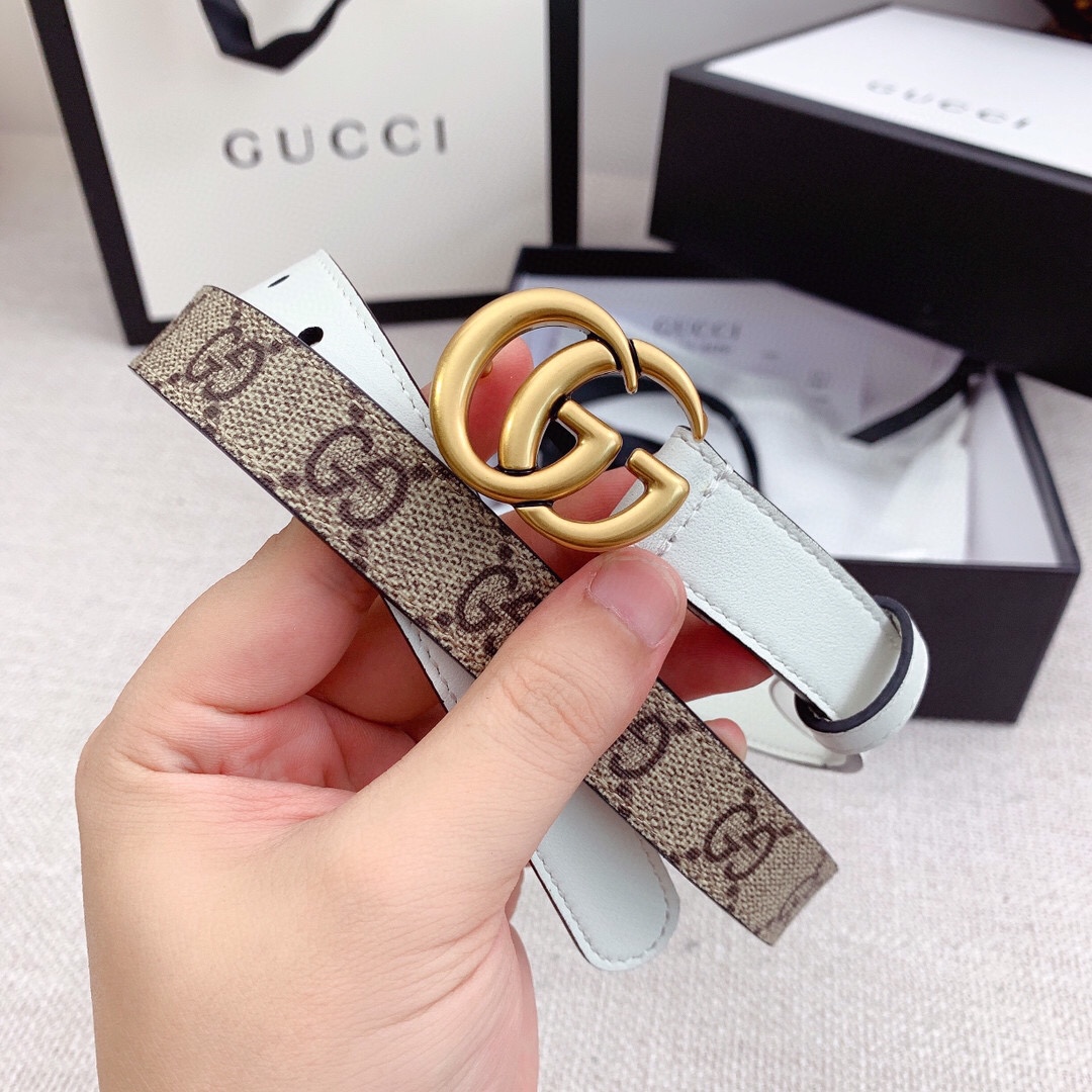 Gucci Female Basic Belt Top Grain Leather