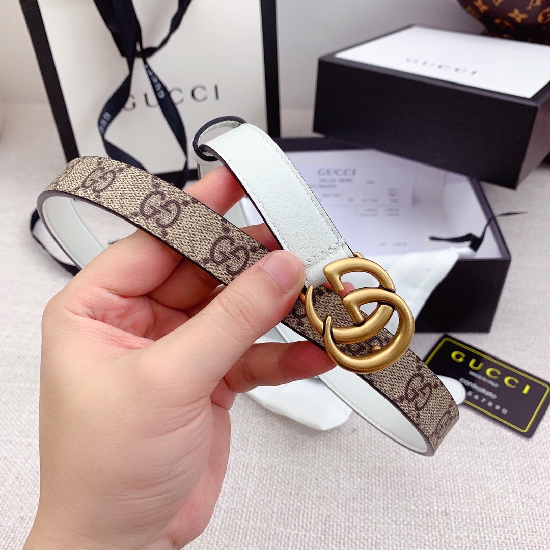 Gucci Female Basic Belt Top Grain Leather