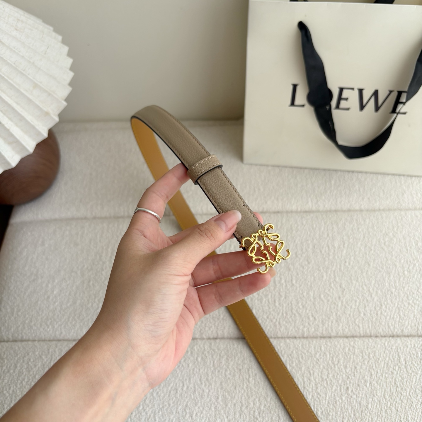 Female Leather Belt Cow Leather M-l