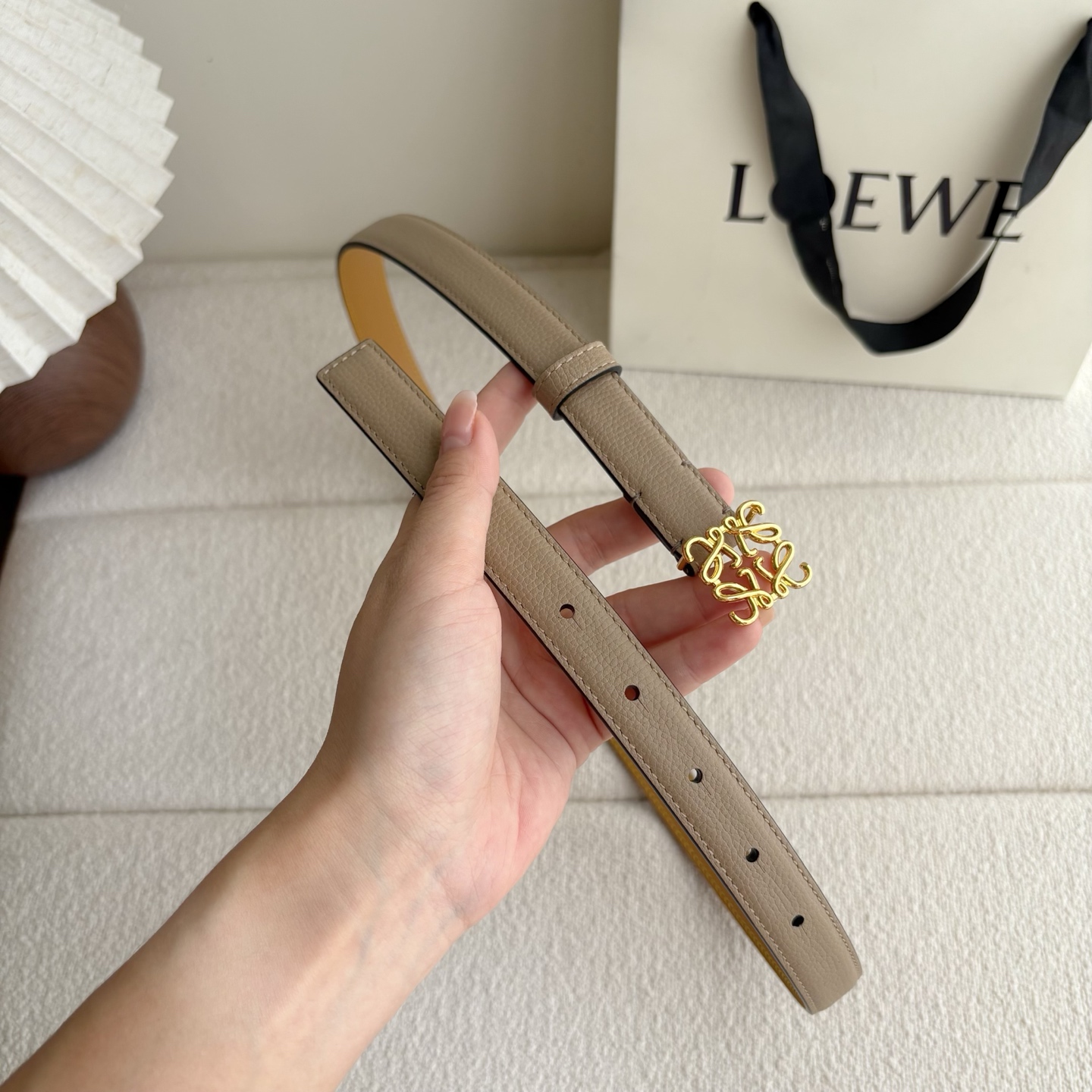 Female Leather Belt Cow Leather M-l