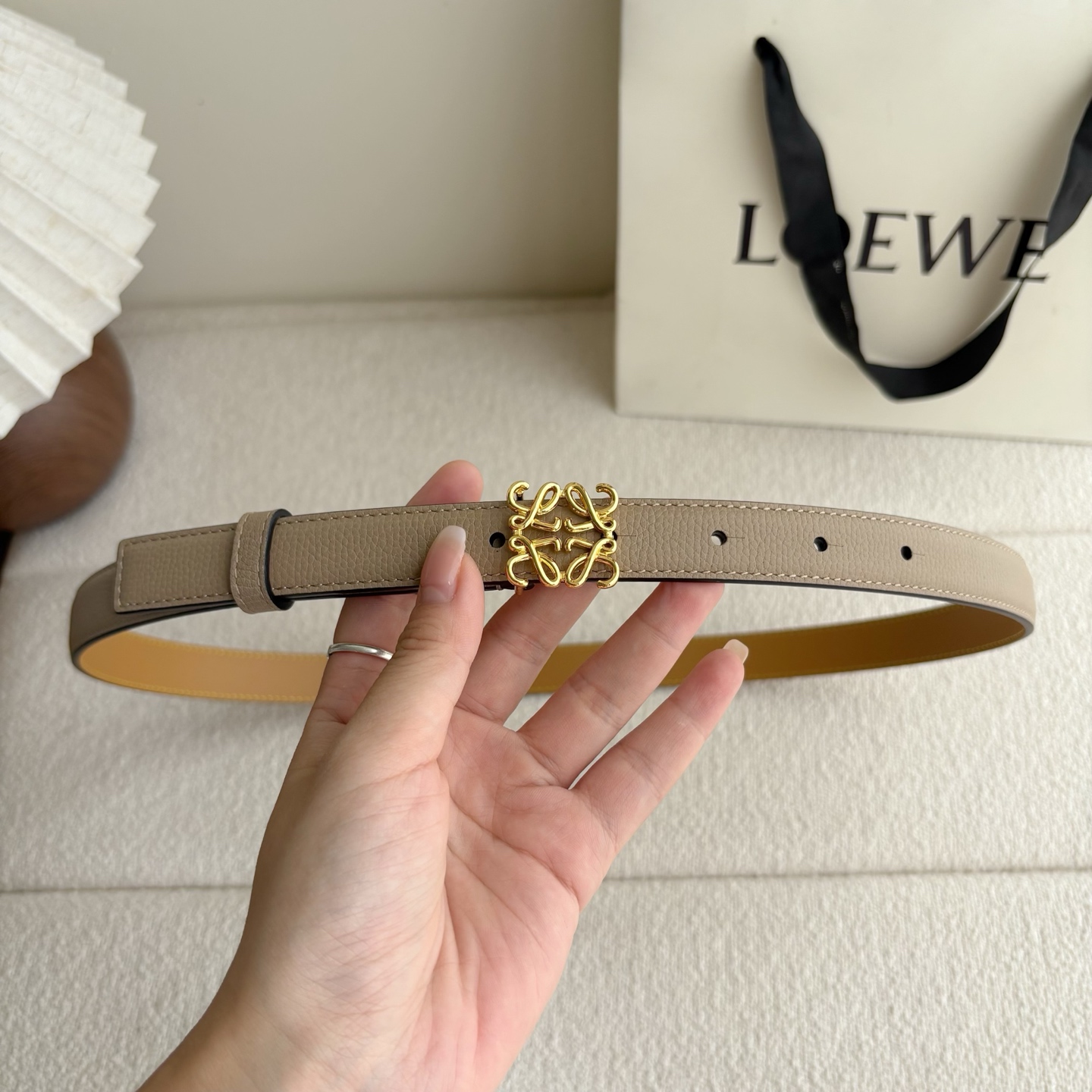 Female Leather Belt Cow Leather M-l