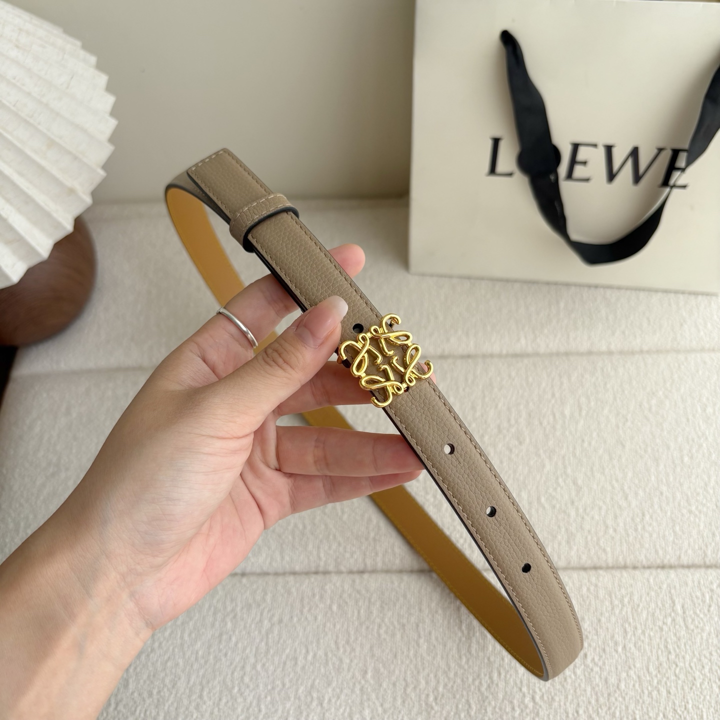 Female Leather Belt Cow Leather M-l