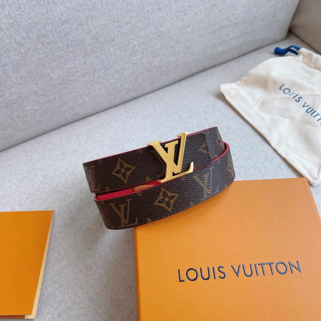 Louis Vuitton Female Basic Belt 30mm-m-l