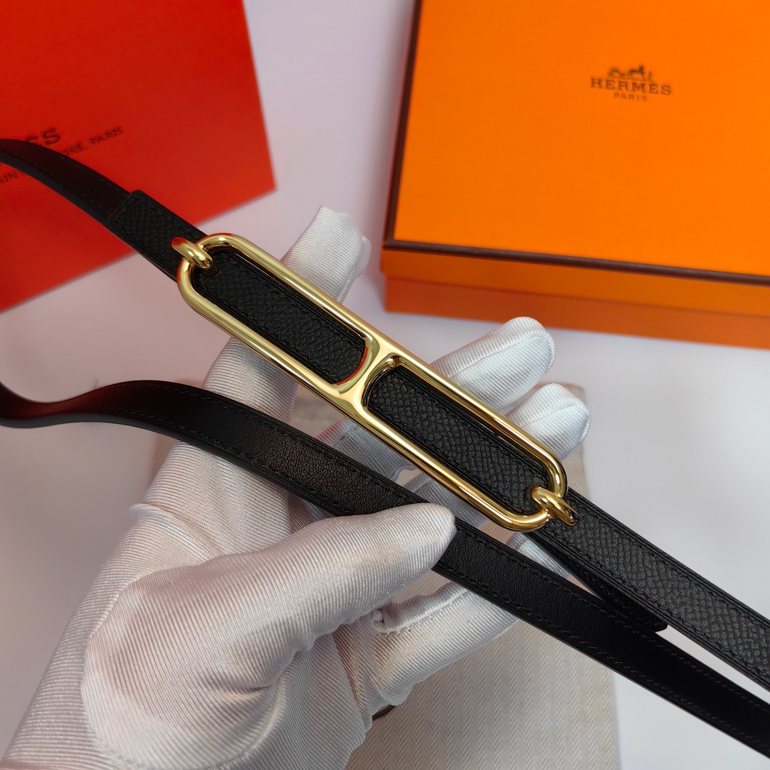 Hermès Female Basic Belt Cow Leather M