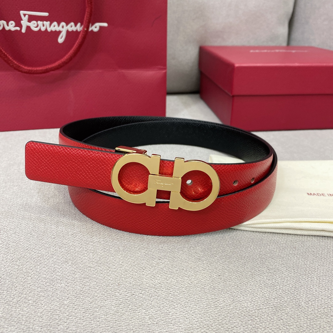 Salvatore Ferragamo Female Basic Belt Cow Leather M